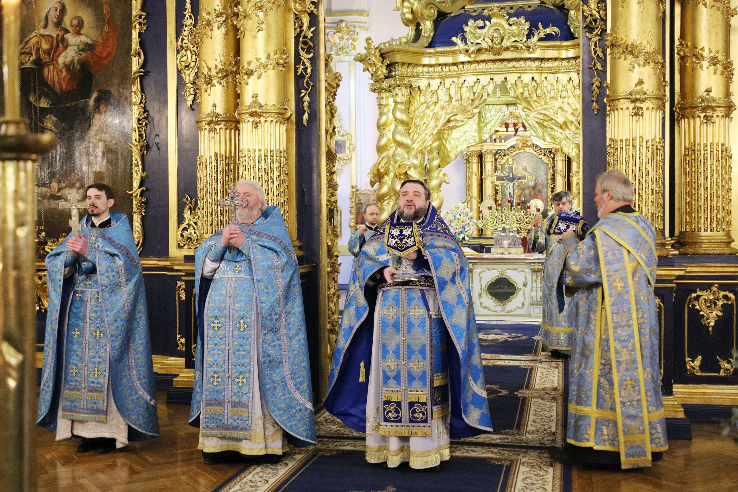 НЕДЕЛЯ 24-Я ПО ПЯТИДЕСЯТНИЦЕ. ОТДАНИЕ ПРАЗДНИКА ВВЕДЕНИЯ ВО ХРАМ ПРЕСВЯТОЙ БОГОРОДИЦЫ. НИКОЛО-БОГОЯВЛЕНСКИЙ МОРСКОЙ СОБОР