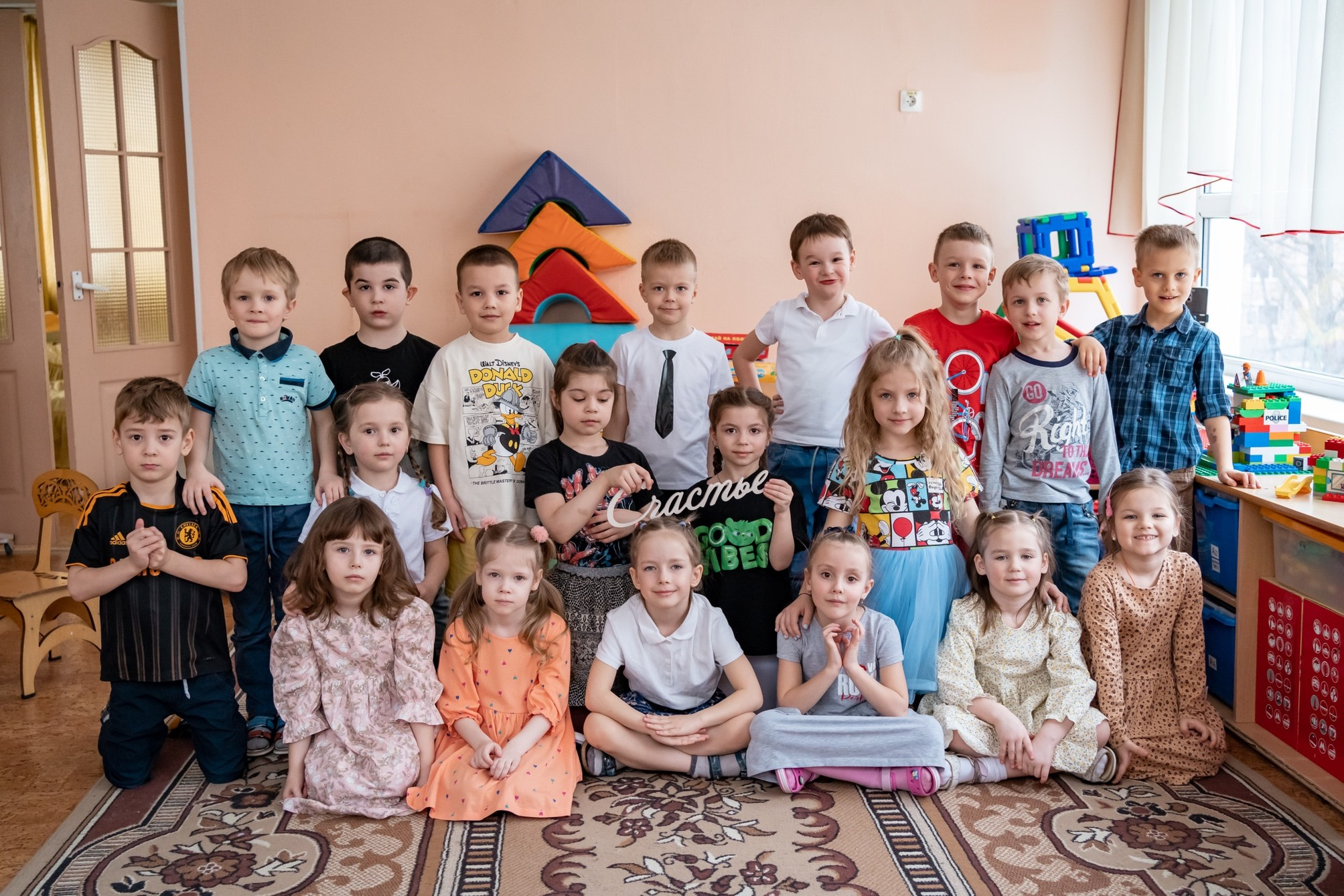 Детский садик. Семейный фотограф Варвара Сорока в городе Москве