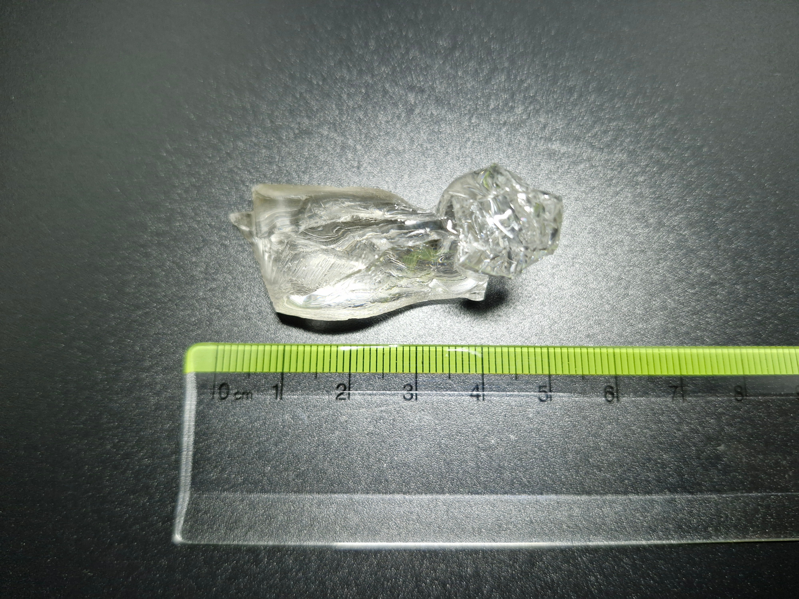 YAG белый гранат 32.59 гр. YAG garnet иттрий алюминиевый гранат ИАГ