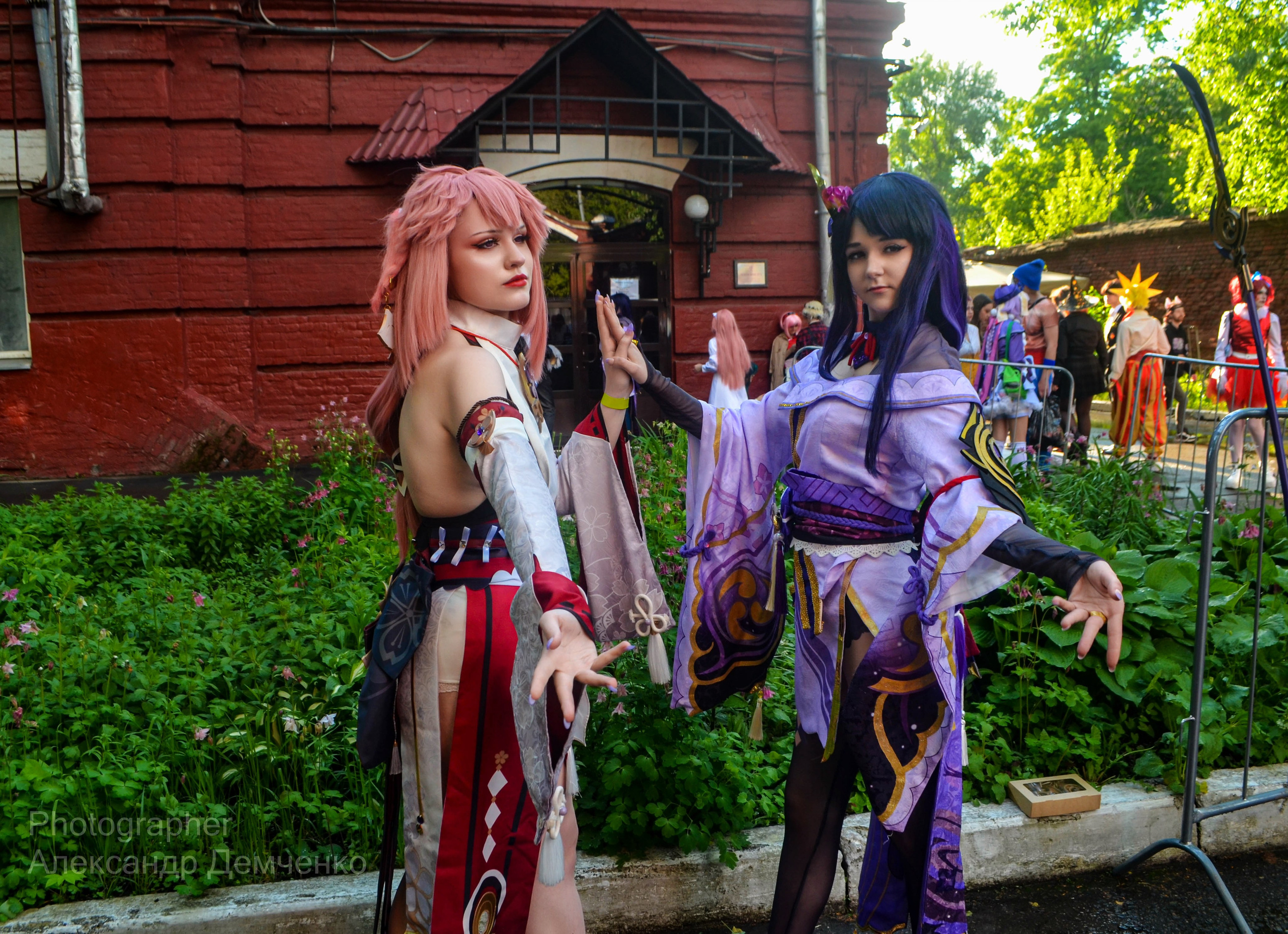 Фотосессия на фестивале косплея Never Party 3.0 в Москва