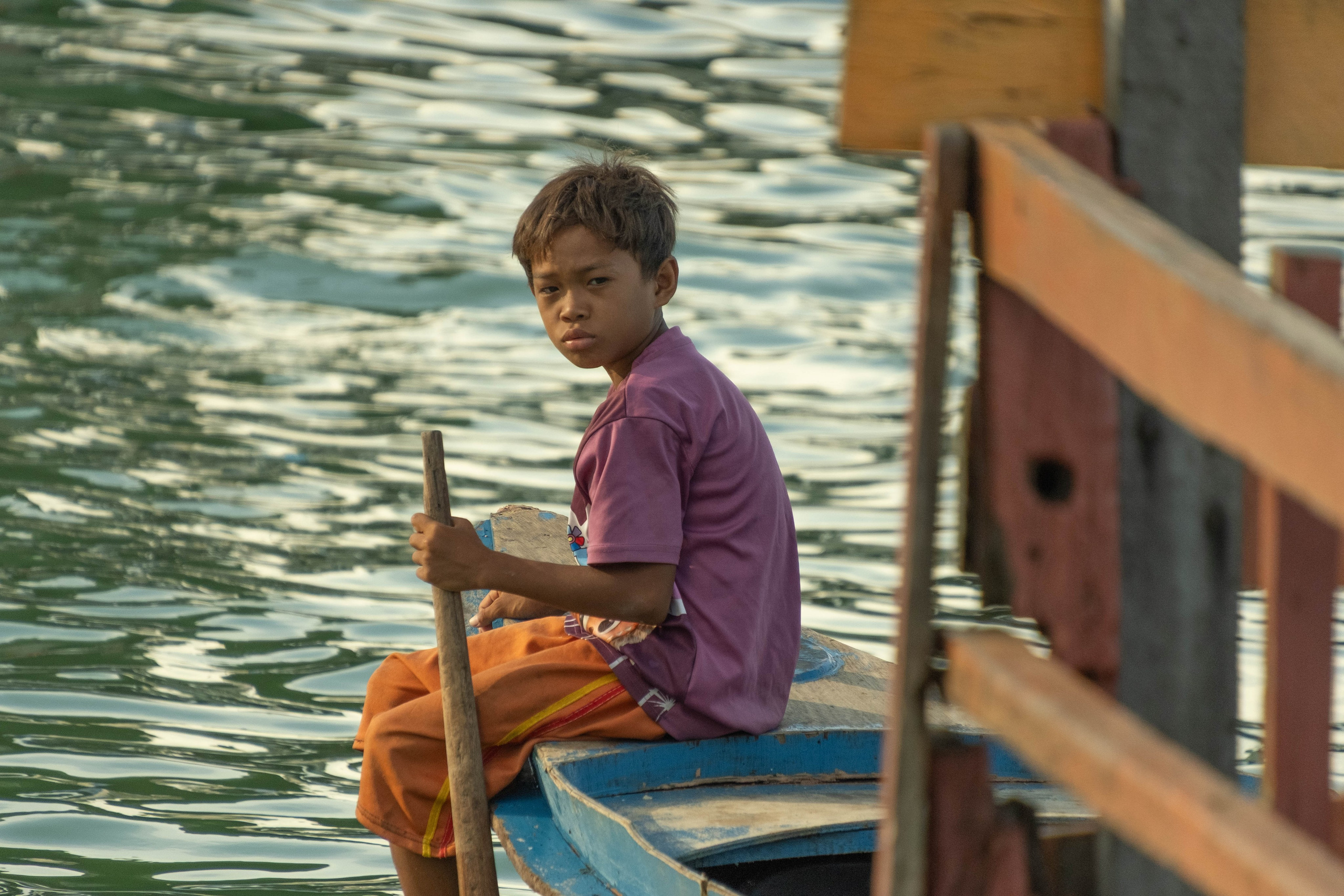 Остров Борнео, город Семпорна. Причал и рынок. Фотографии из путешествий