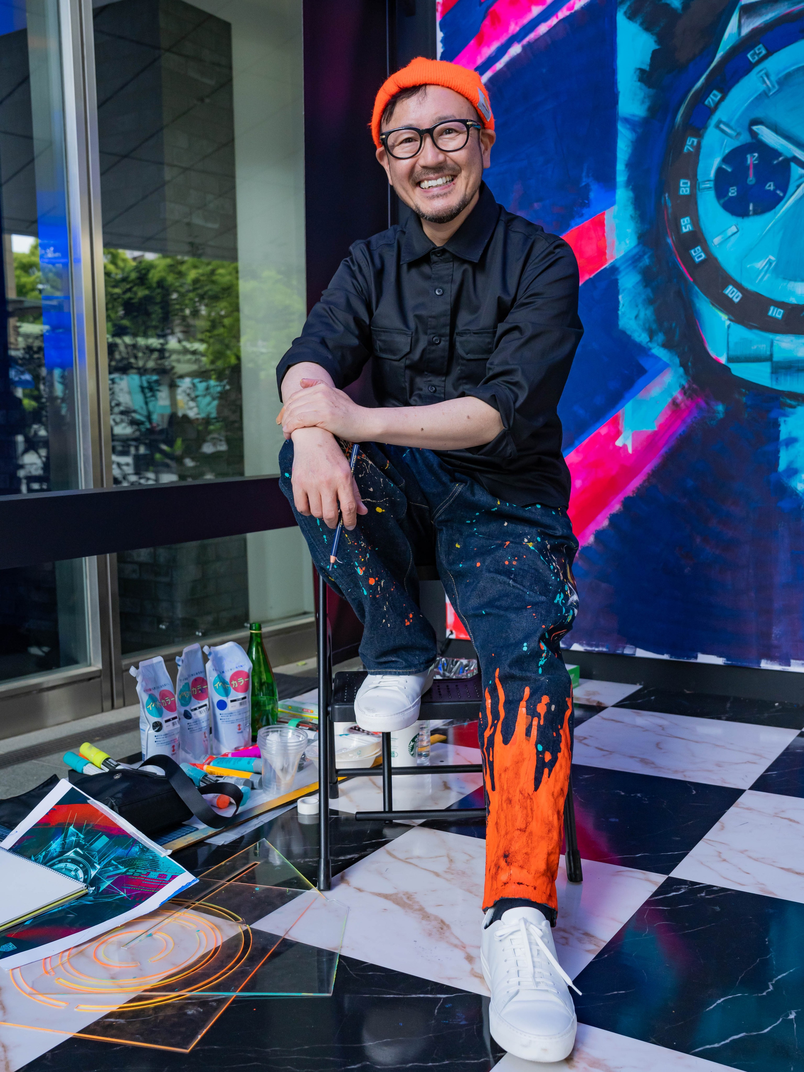 Kaz Oomori. Spring 2024 – Tokyo.