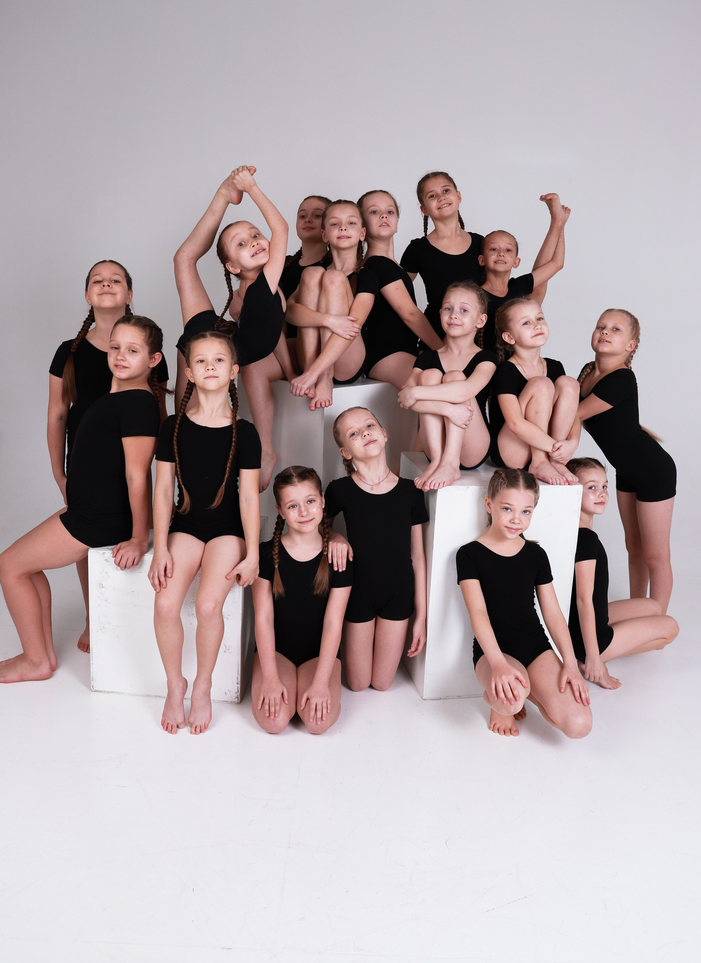 Сьемка на циклорамме. Фотограф Юлия Мальцева