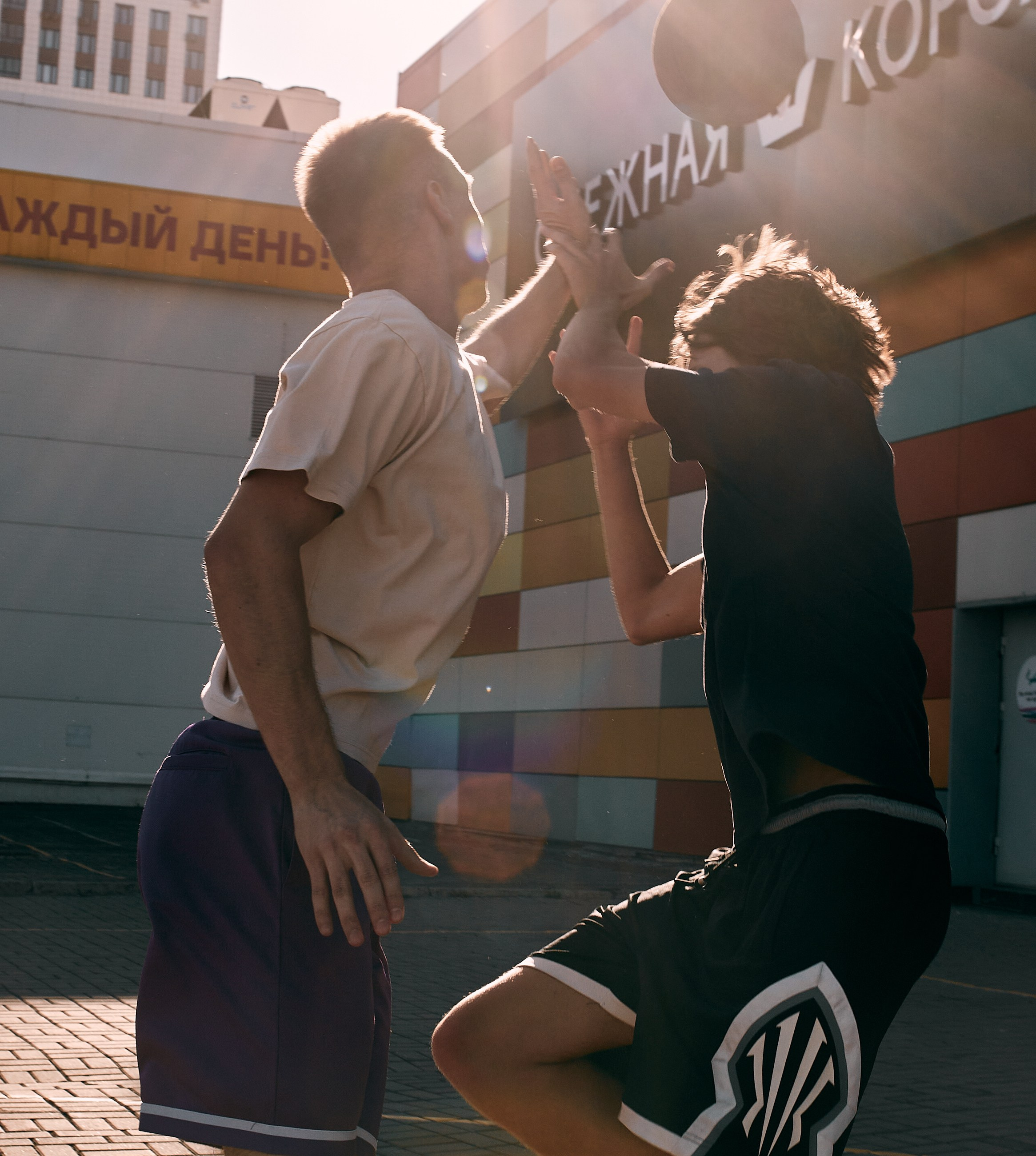 Уличный баскетбол. Семейный и репортажной фотограф в Красноярске и Москве Виктор Бабинцев