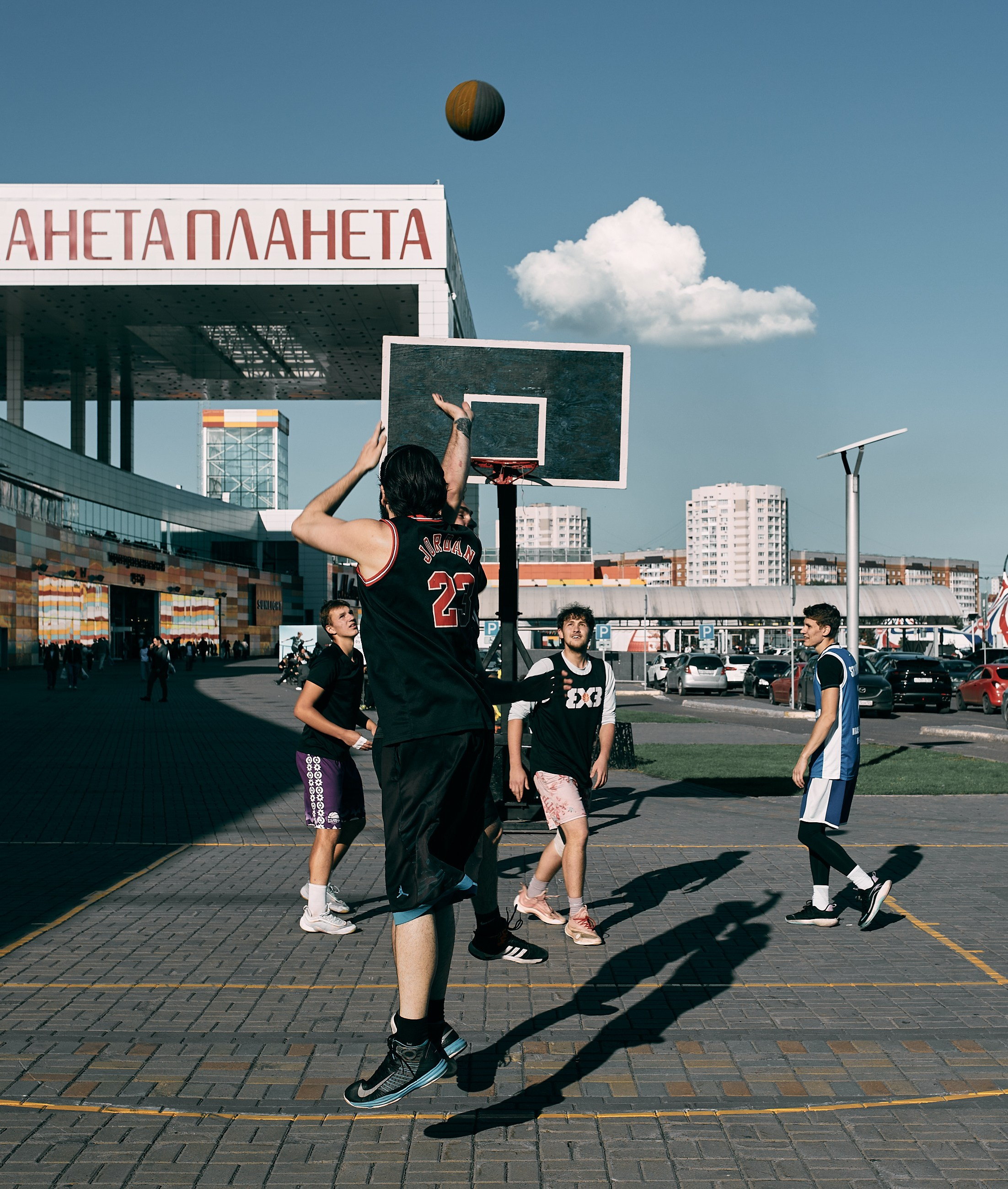 Уличный баскетбол. Семейный и репортажной фотограф в Красноярске и Москве Виктор Бабинцев