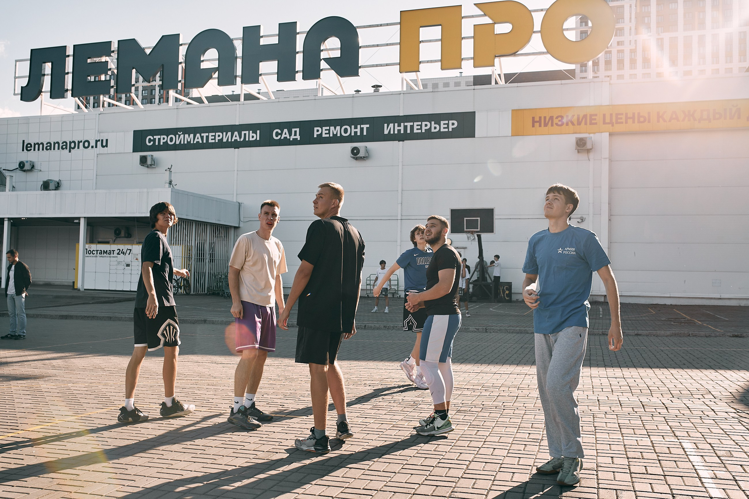 Уличный баскетбол. Семейный и репортажной фотограф в Красноярске и Москве Виктор Бабинцев