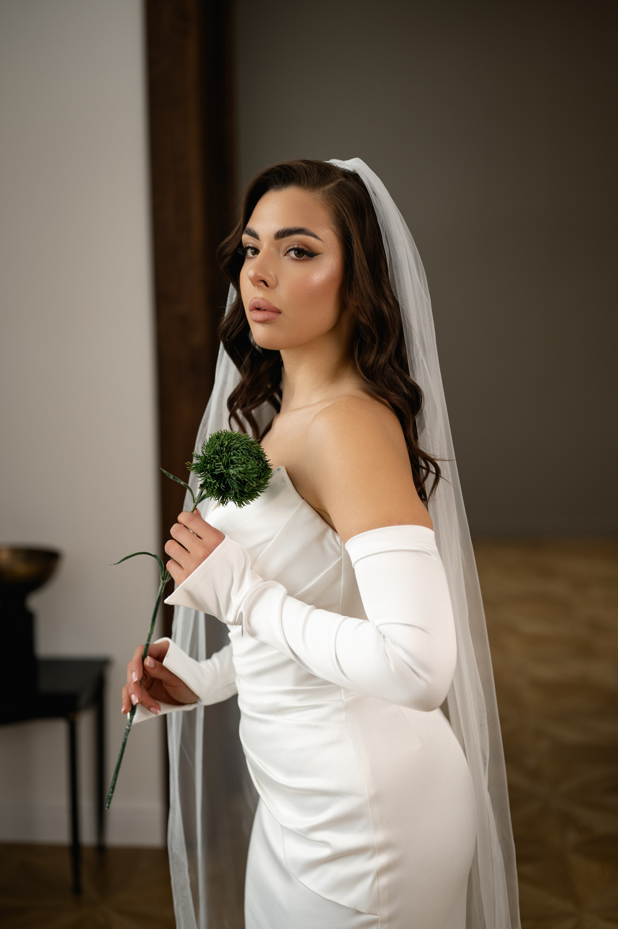 Свадебная фотосессия в студии. Свадебный и семейный фотограф в Краснодаре Алина Мельник