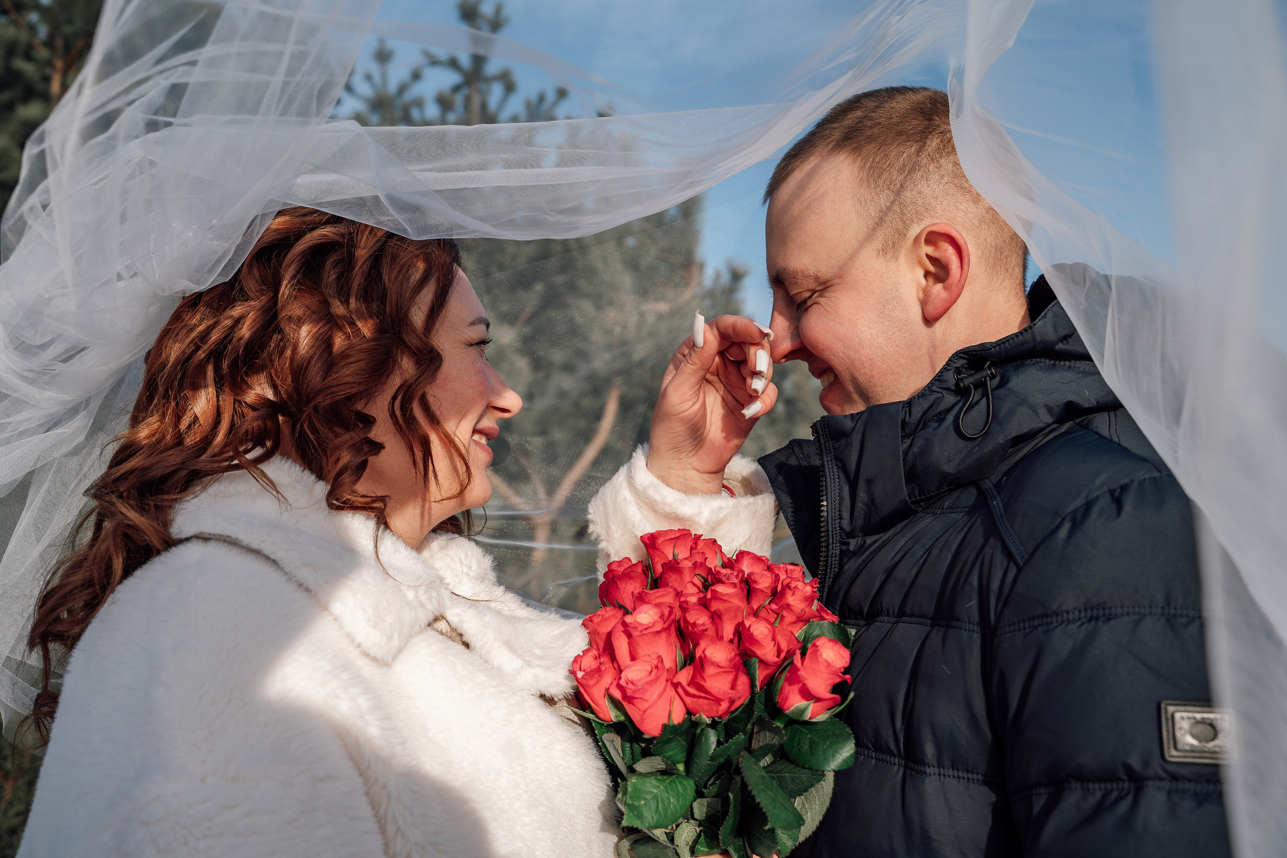 Зимняя свадьба Алексея и Марины. Фотограф Юлия Паськова, город Бирюч