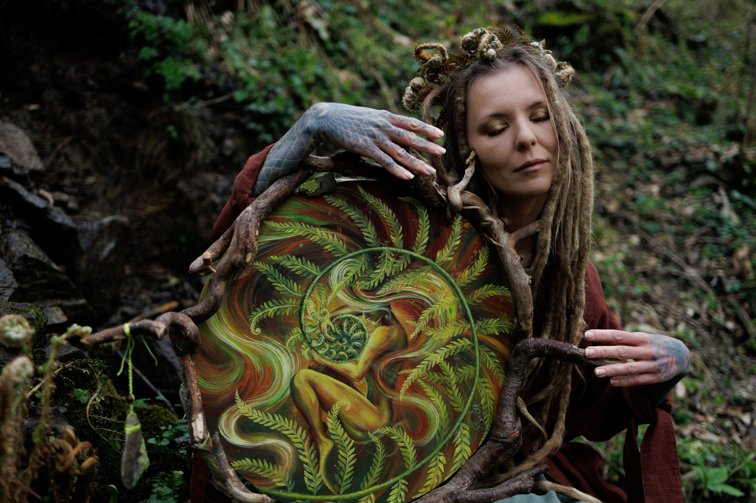 Индивидуальная фотосессия для художницы Вероники Самариной