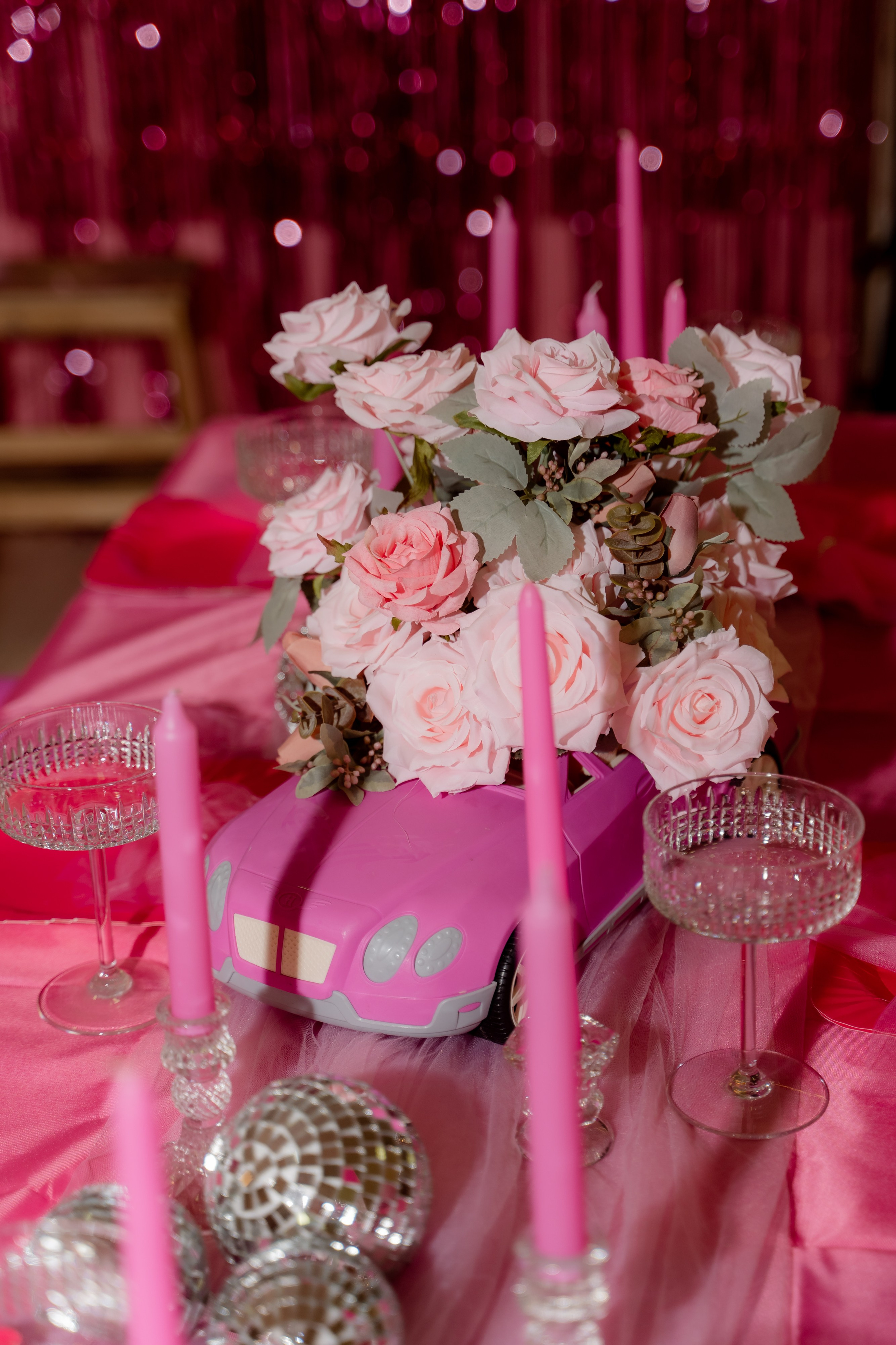 Фотосъёмка дня рождения в стиле Барби. Портретный и свадебный фотограф Алла Карени Москва