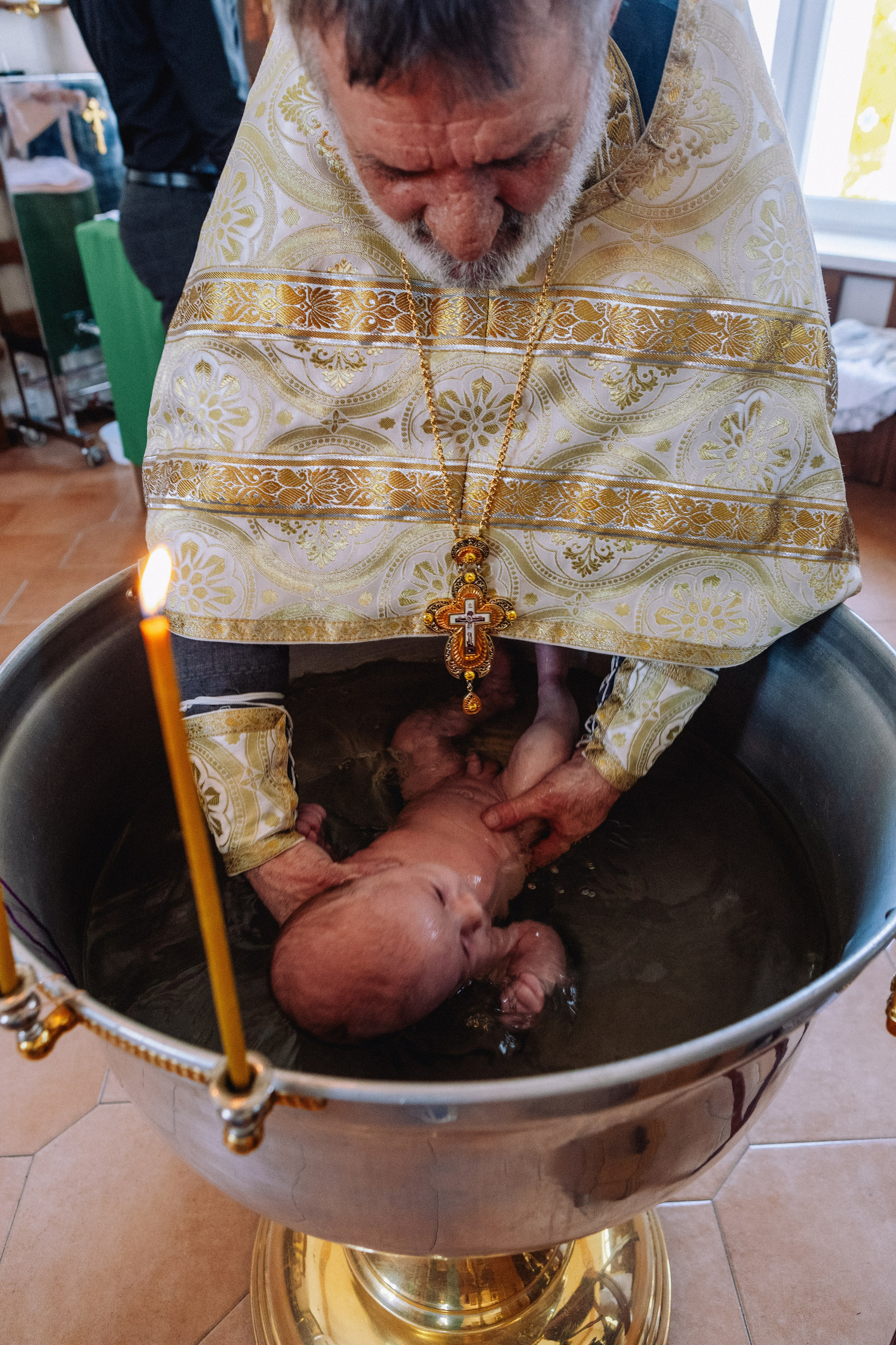 Крещение Артема и Полины. Фотограф в Курске Смирнов Евгений