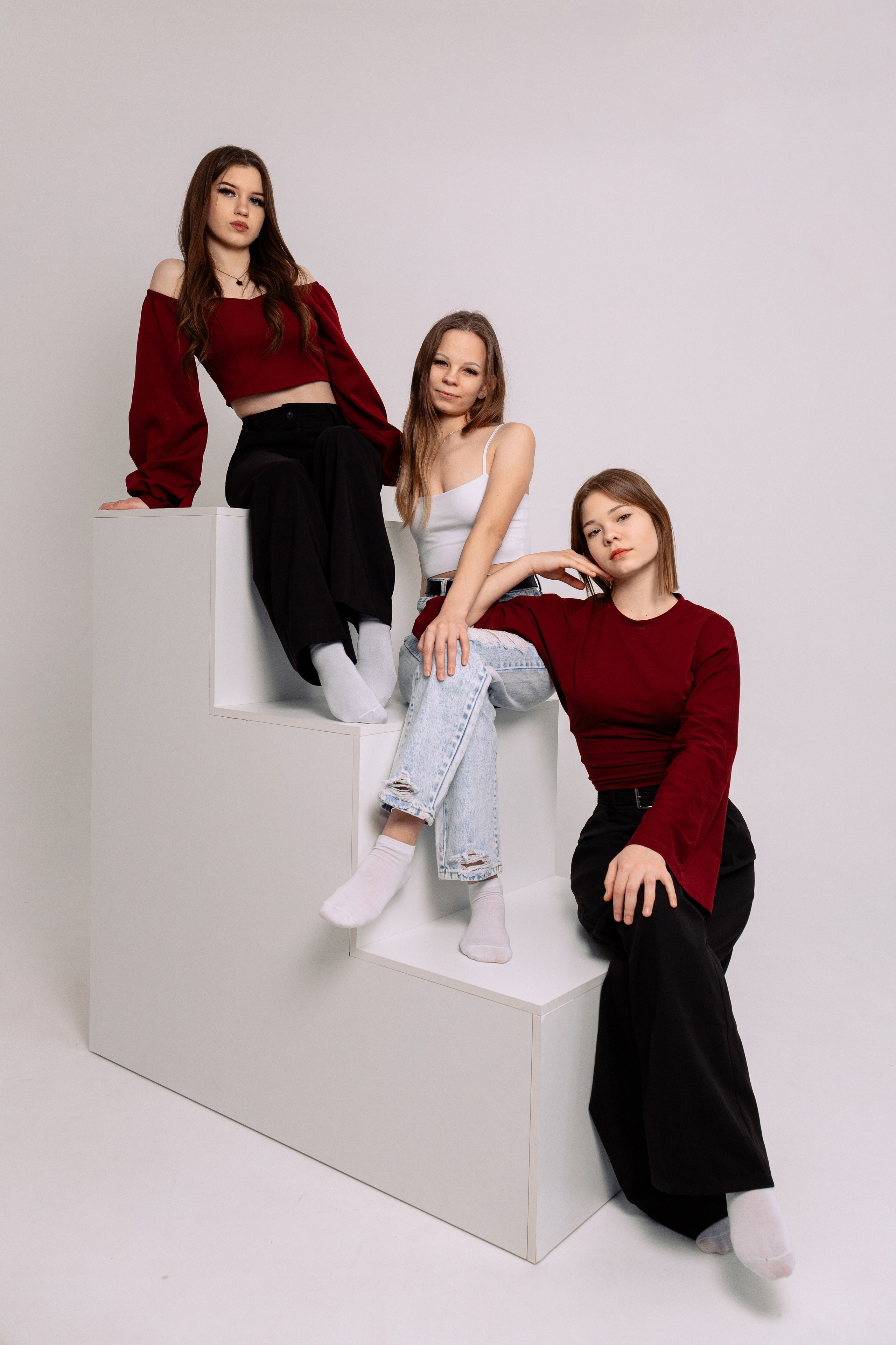 Настя, Диана и Карина. Фотограф Алина Ширанкова в Братске