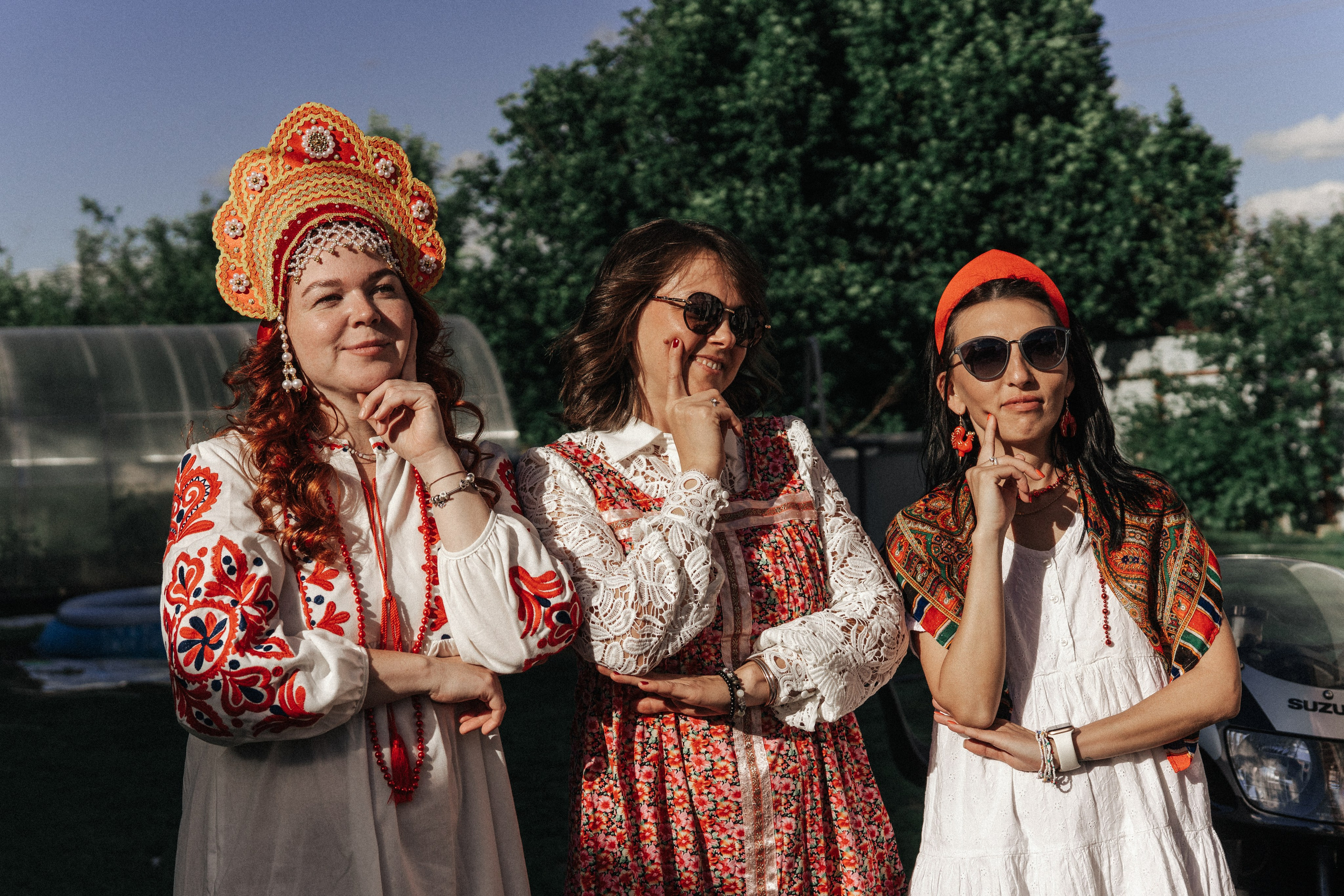 День Рождения в русском стиле. Alenasokolowa.ru