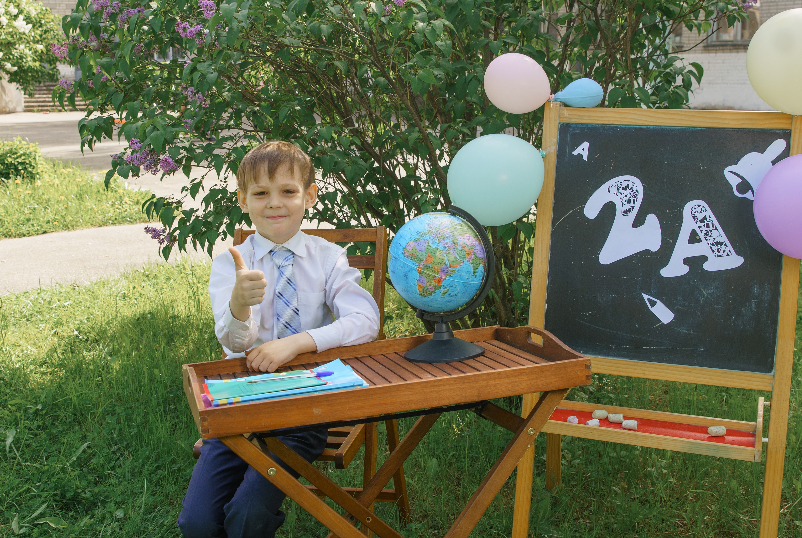 Школьная фотозона. Семейный и детский фотограф в Нижнем Новгороде
