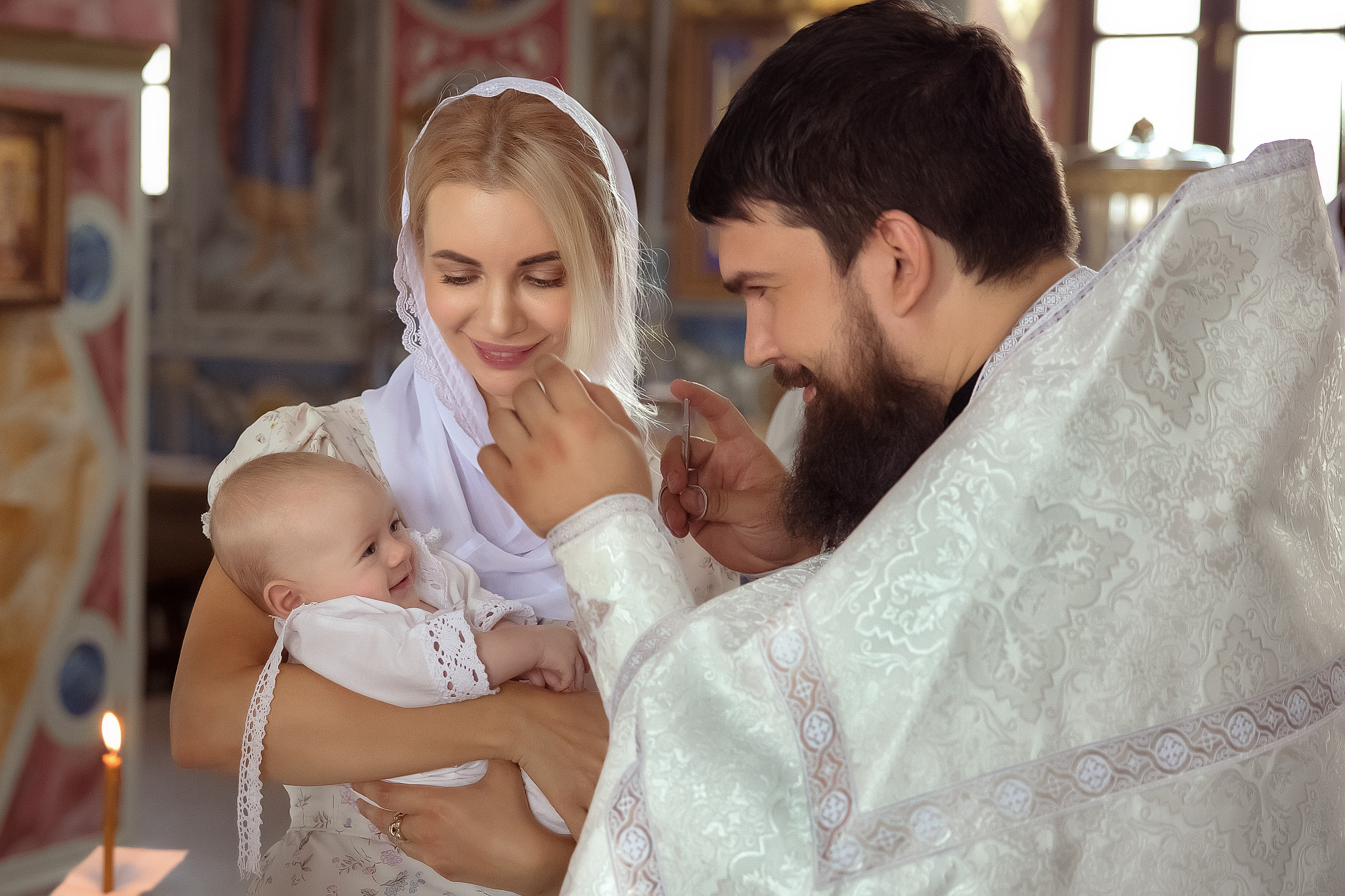 Крещение Арсения. Фотограф на крещение и венчание