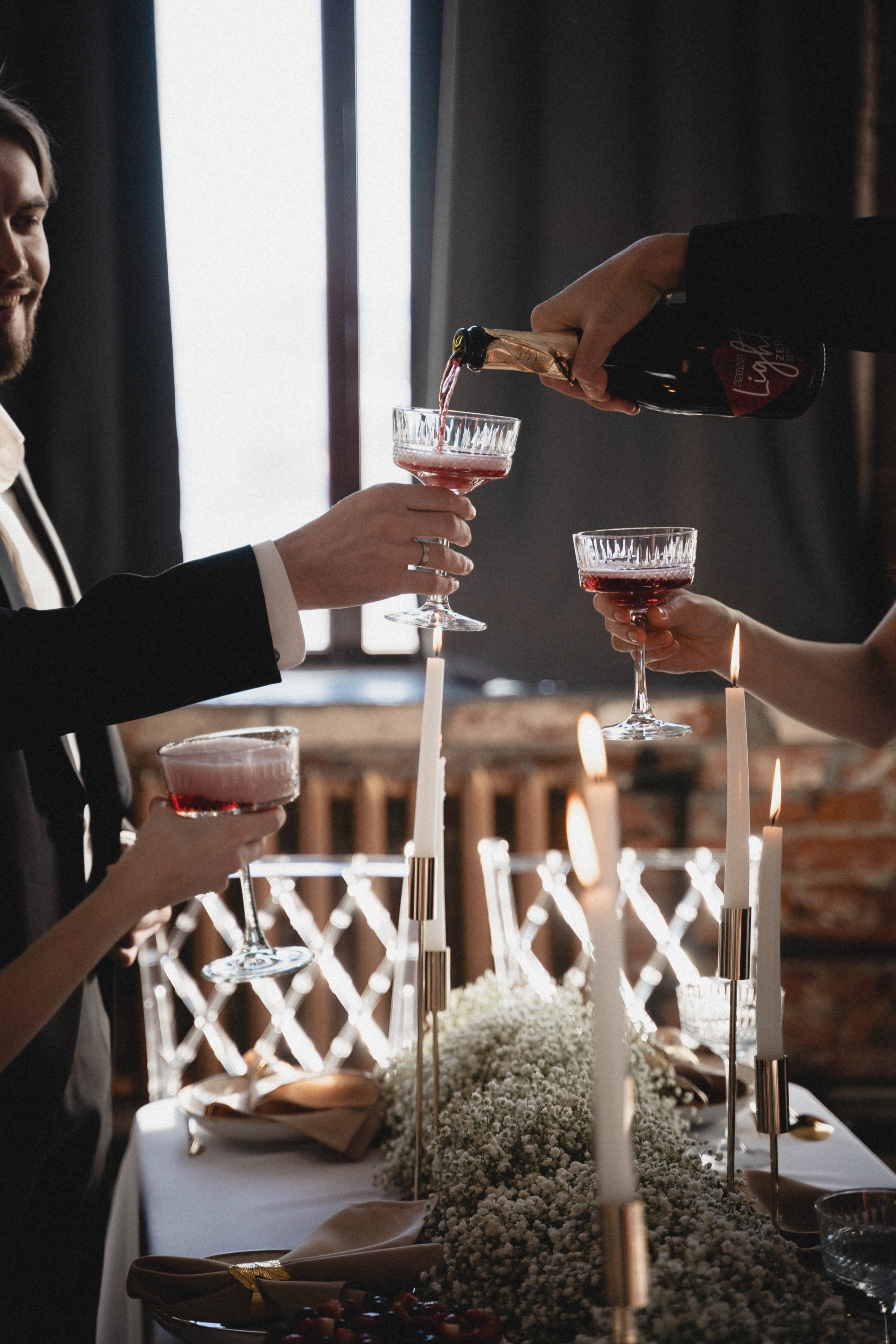 Камерный ужин. Свадебный фотограф Казань Анастасия Доле