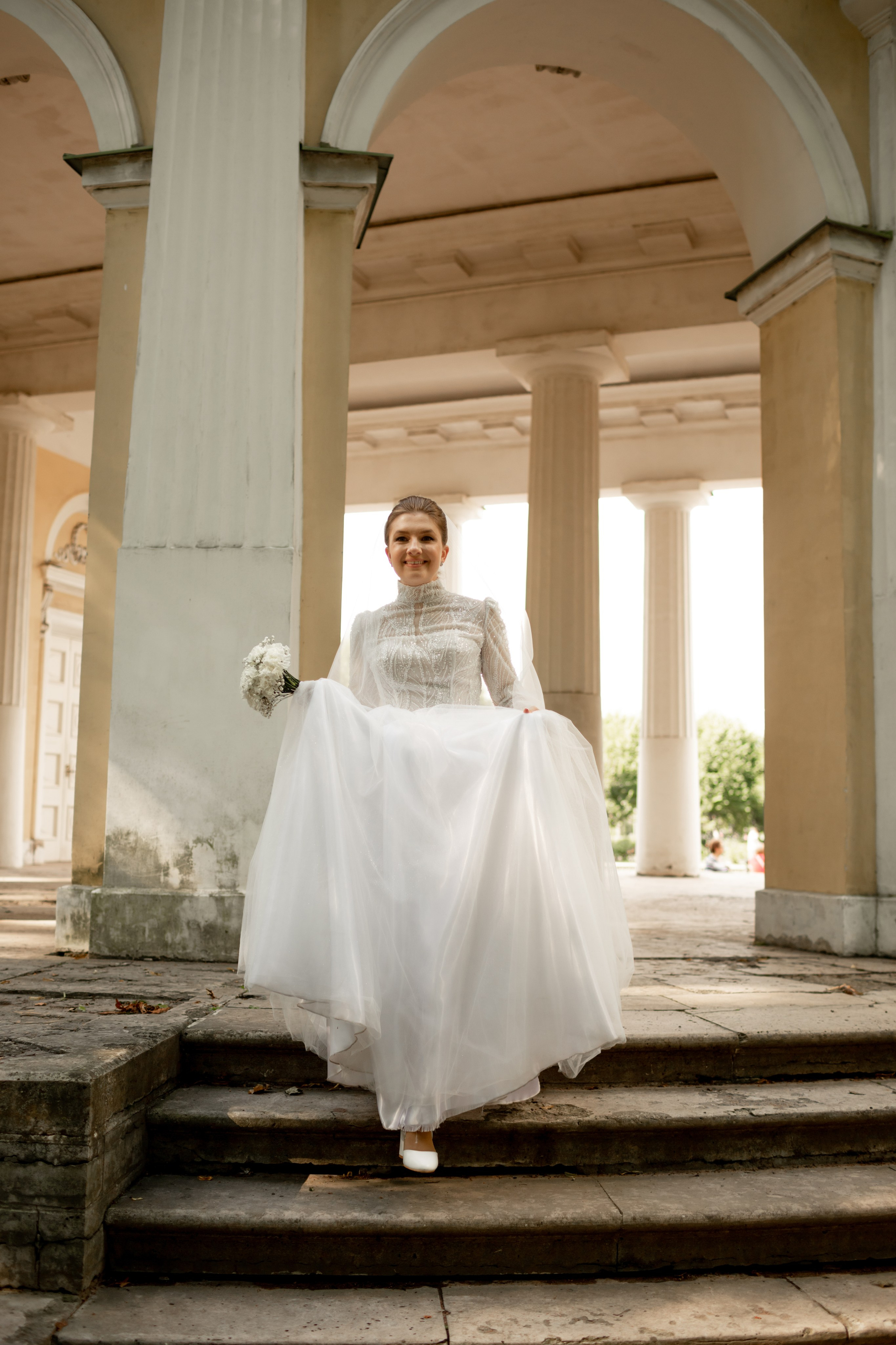 Свадебная фотопрогулка в Петербурге. Свадебный фотограф Кирилл Белый