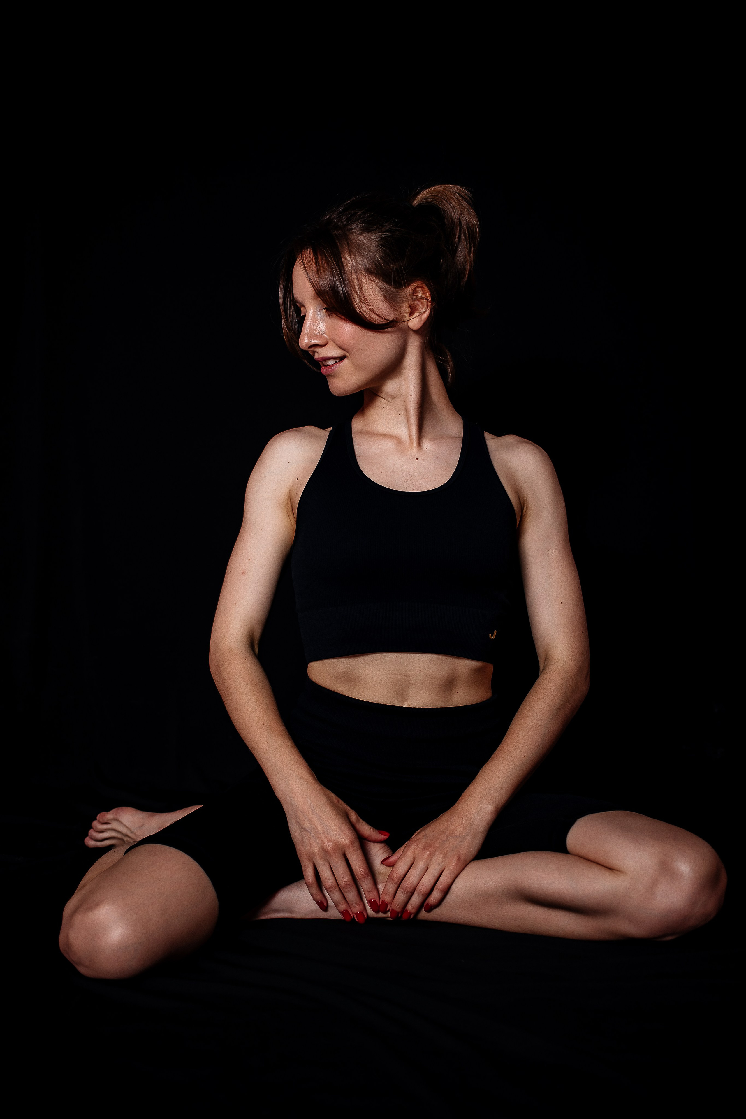 Визуал для инструктора по йоге. Ирина Тихонова — фотограф для детей и коллективов в Москве