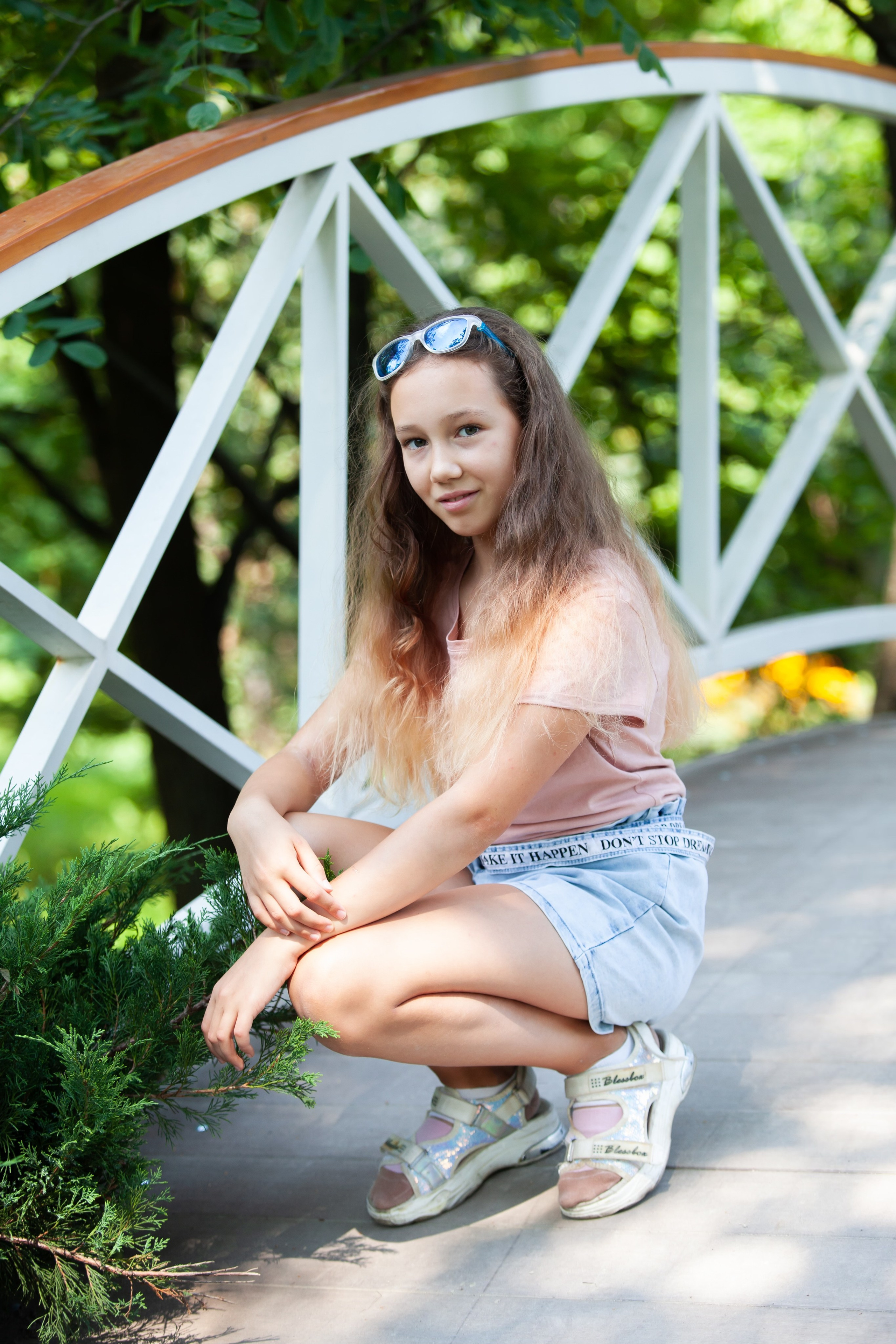 Семейная фотосессия в парке. Фотографы в Москве Светлана Устинова и Сергей Грачев