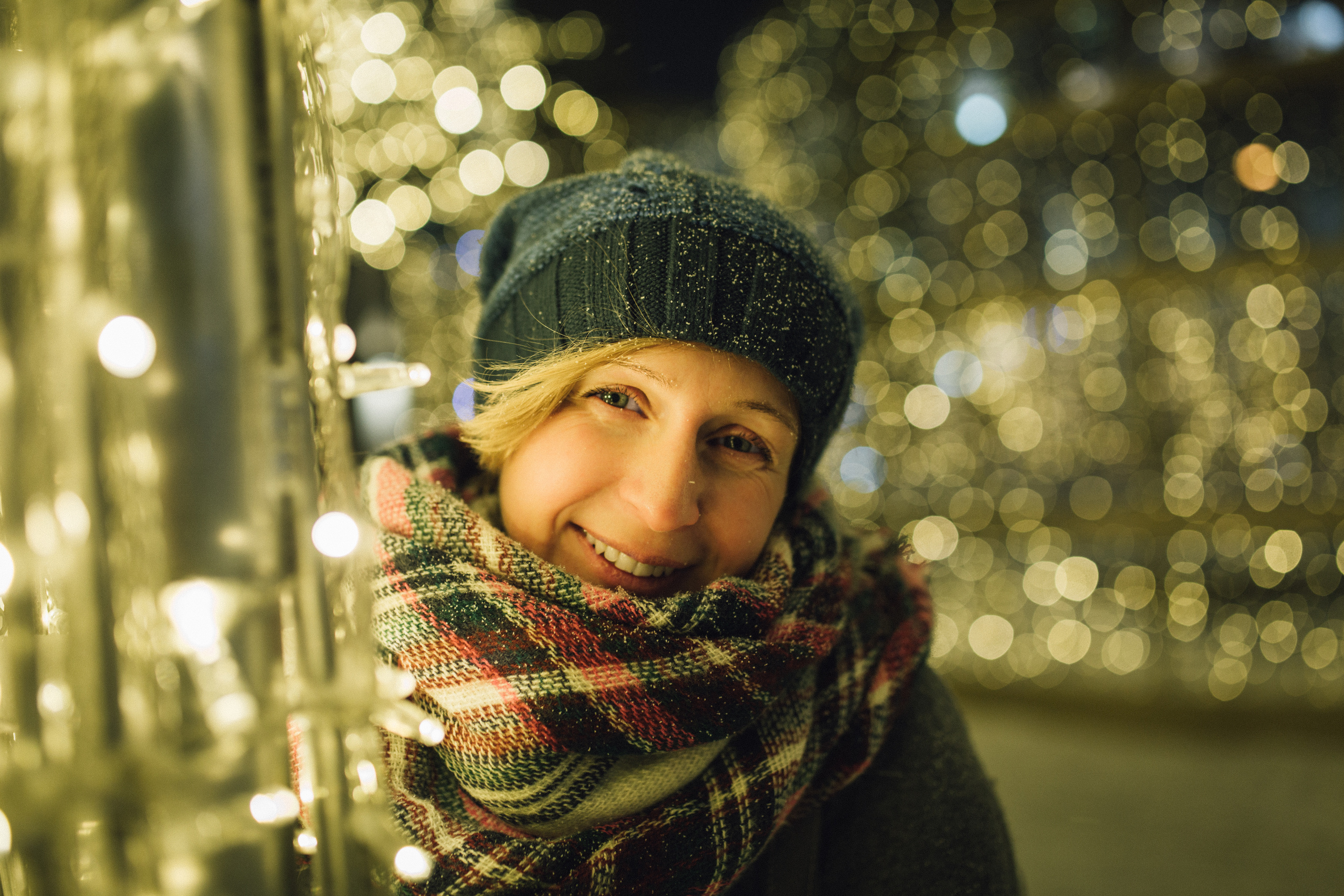 Новогодняя прогулка с Наташей. Cемейный и женский фотограф в Москве Маргарита Аракчеева