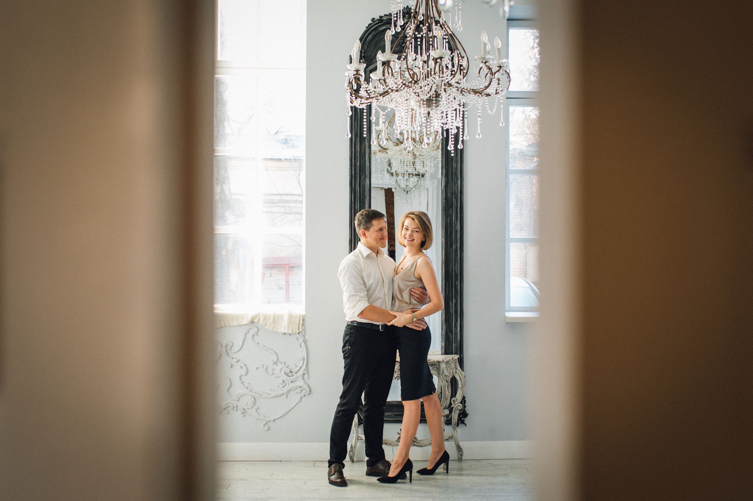 Анна и Петр новогоднее. Cемейный и женский фотограф в Москве Маргарита Аракчеева