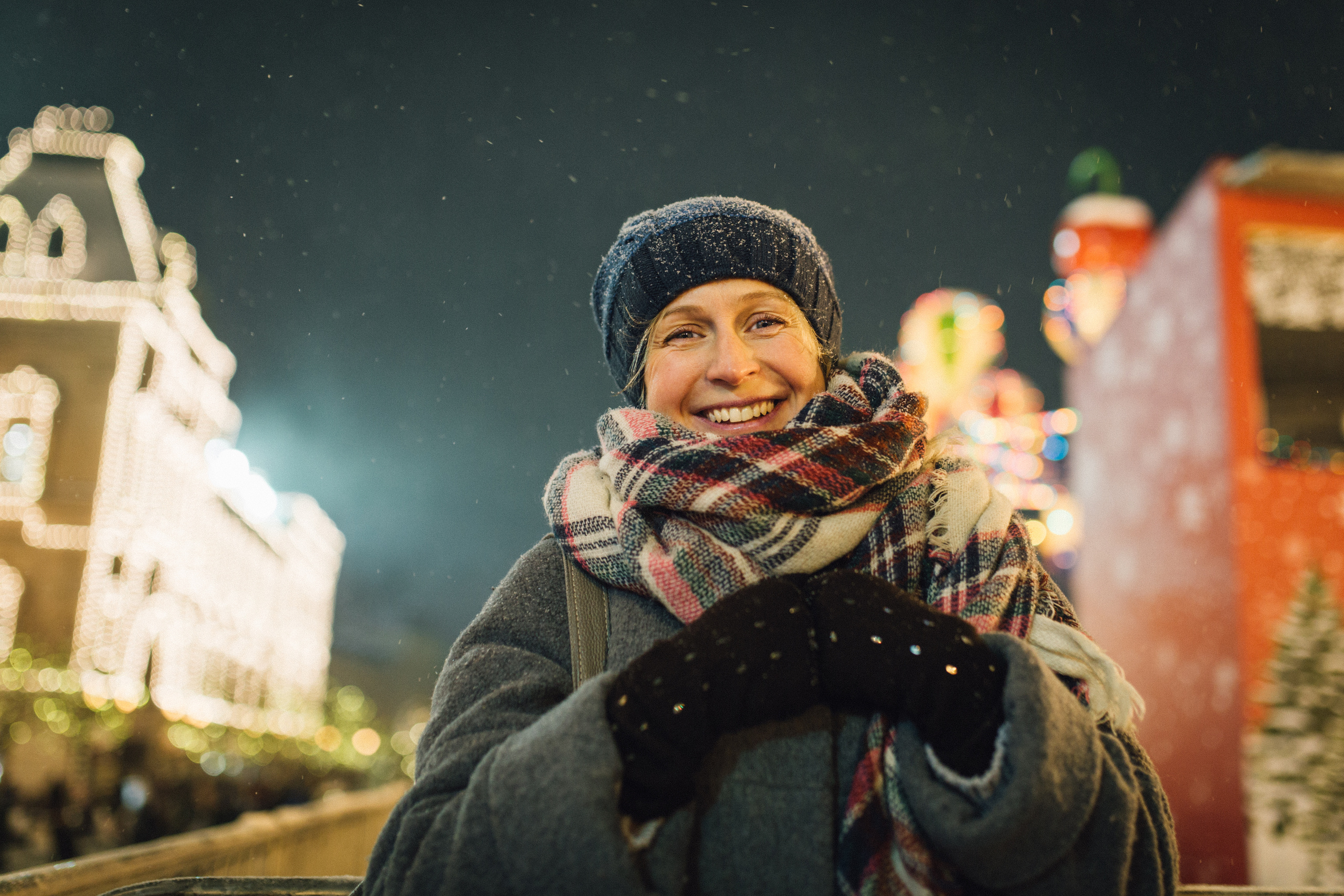 Новогодняя прогулка с Наташей. Cемейный и женский фотограф в Москве Маргарита Аракчеева