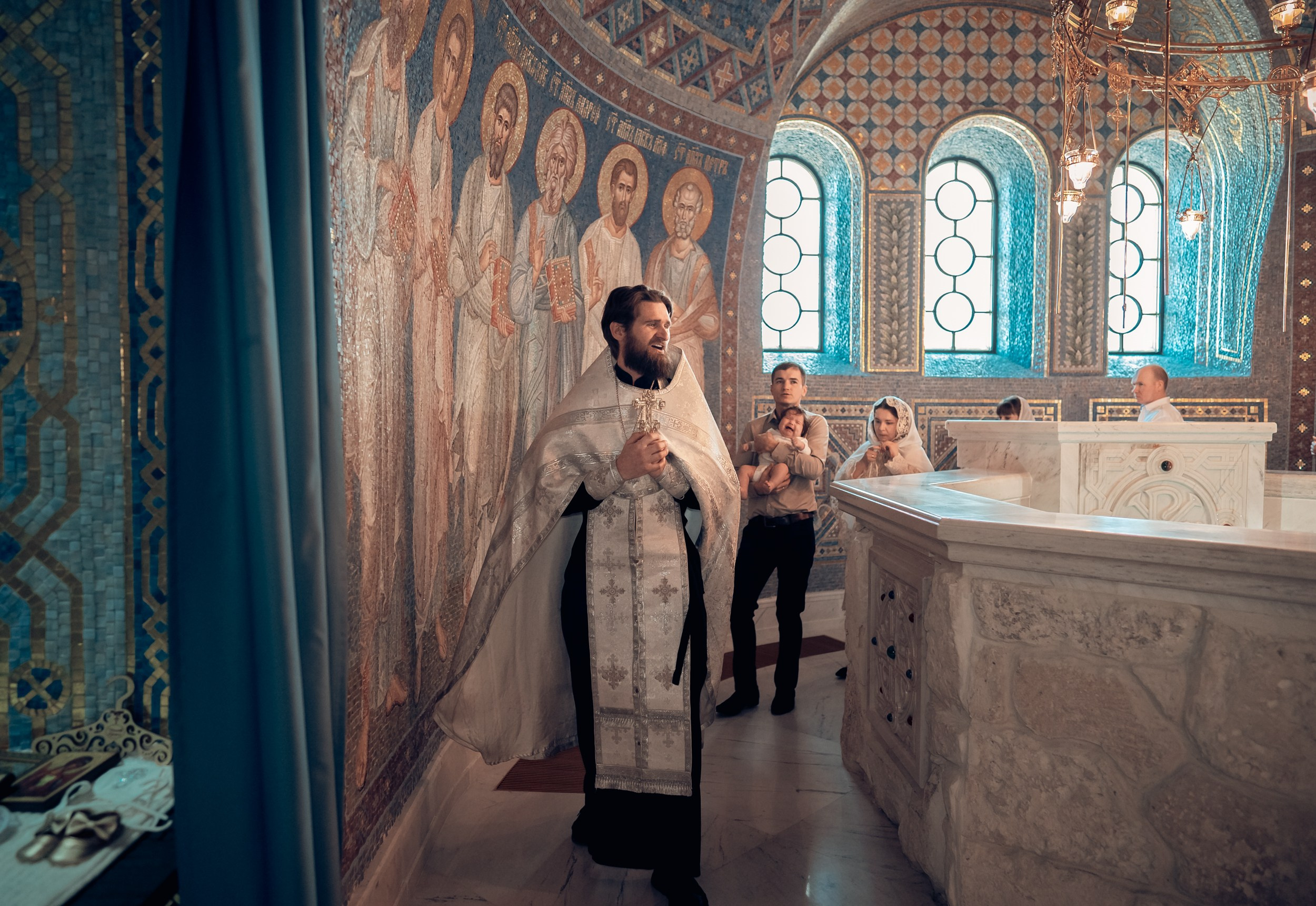 Крещение, Владимирский собор в Херсонесе, г. Севастополь. Церковный фотограф Севастополь
