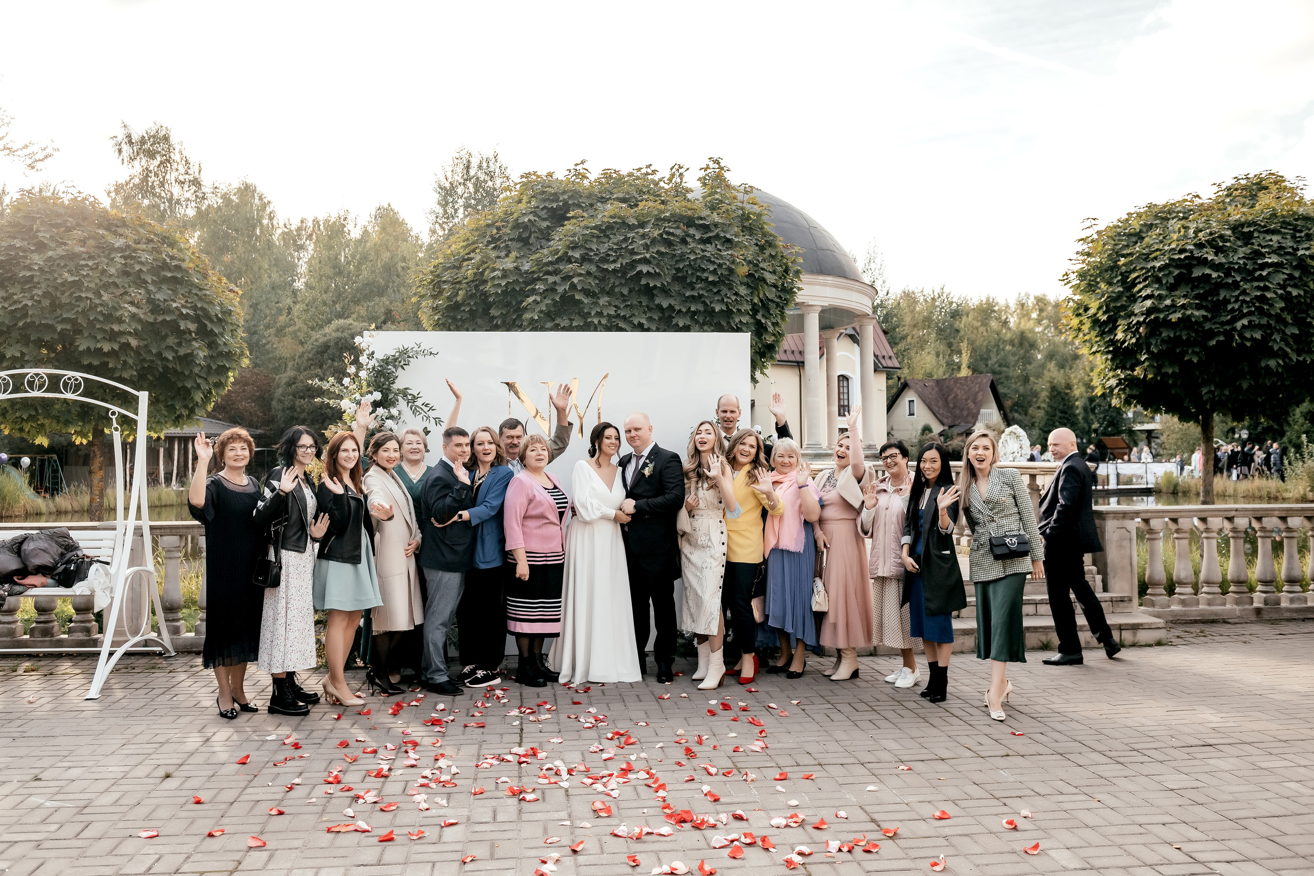 Свадьба Москва — Королёв, «Дворянское гнездо». Свадебный и семейный фотограф Виктория Носачёва. Щелково, Москва и МО