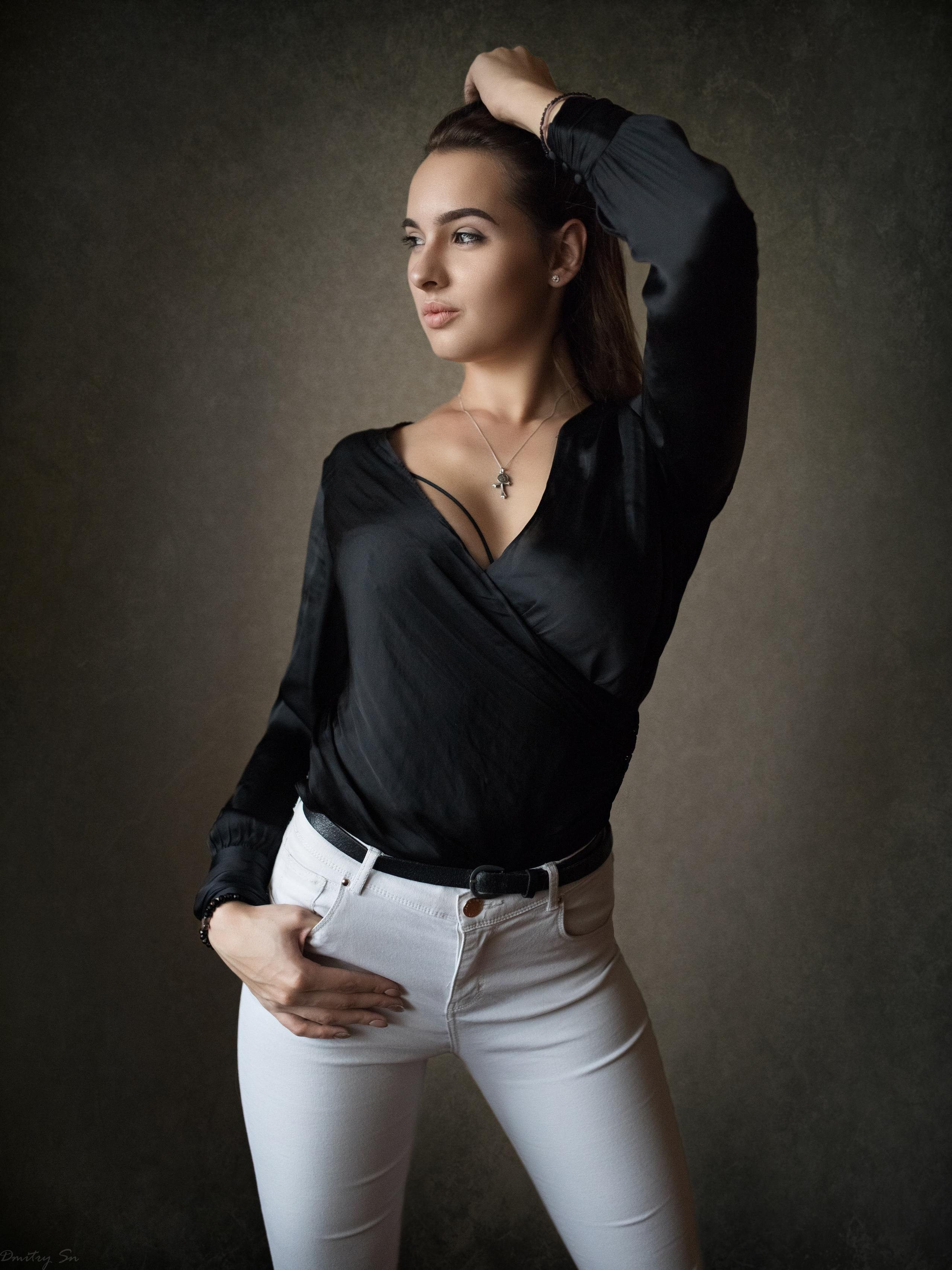 Портретная съемка у окна с Натальей для «себя»