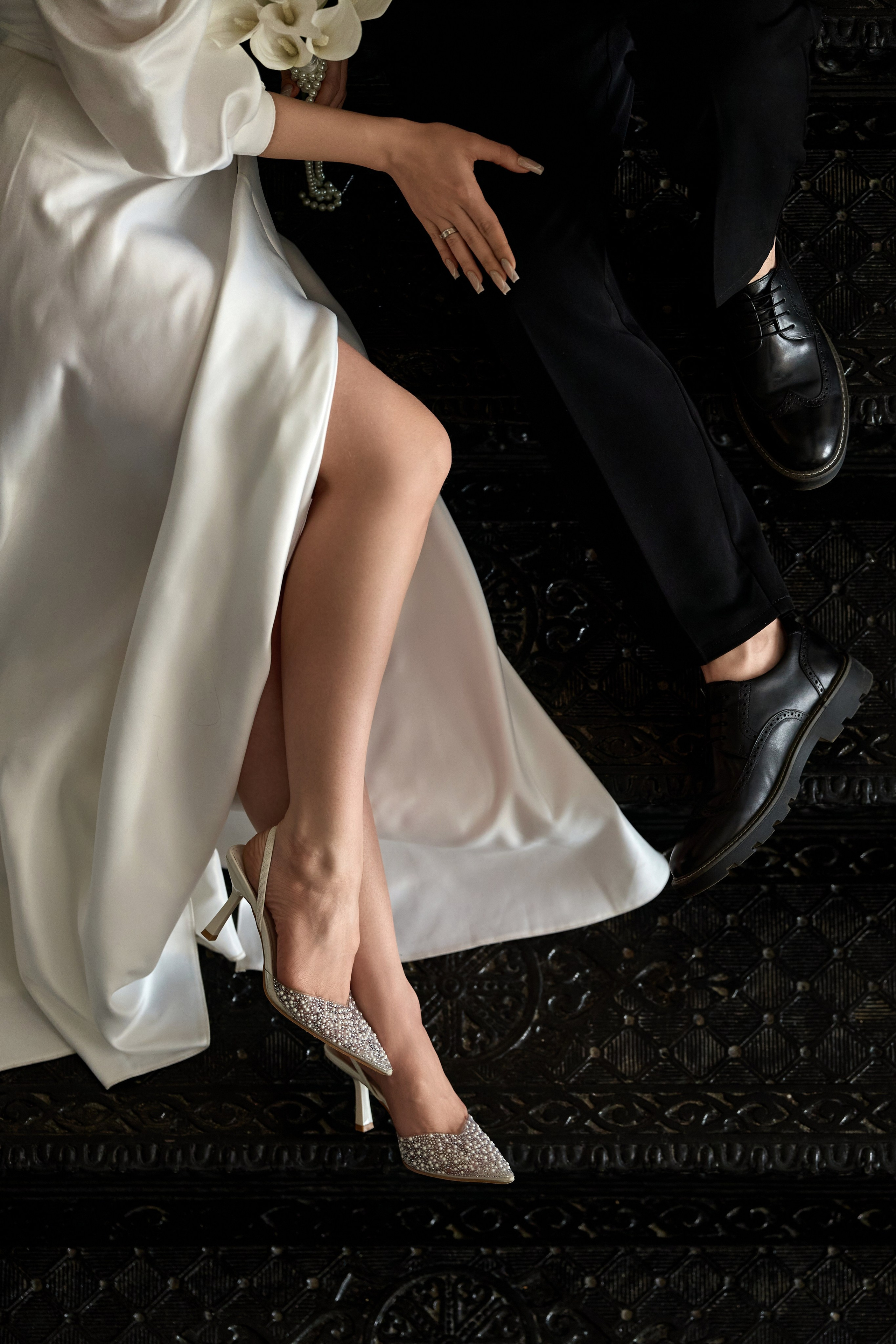 Свадебная фотосессия в гостинице и в студии