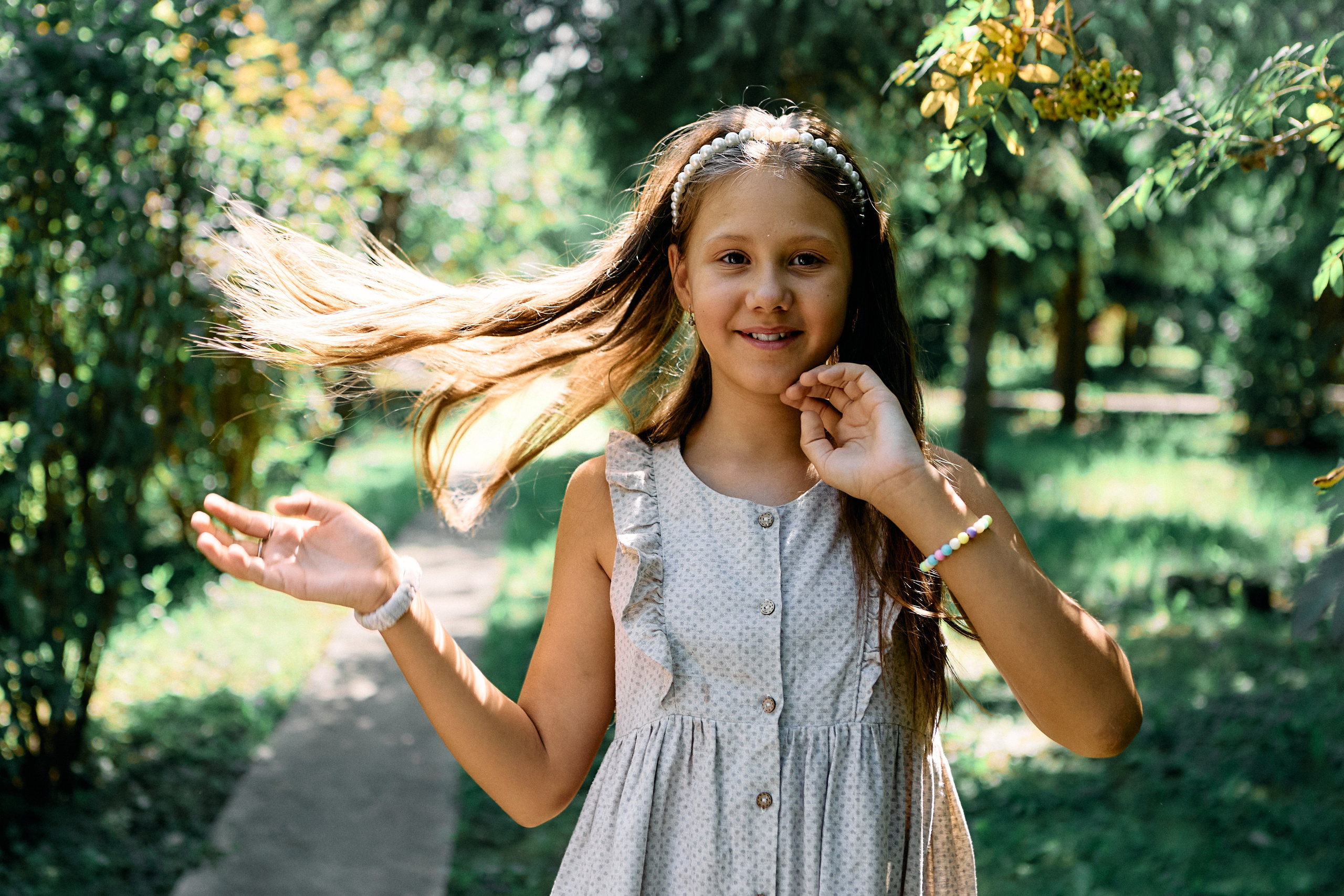 фотосессия в саду