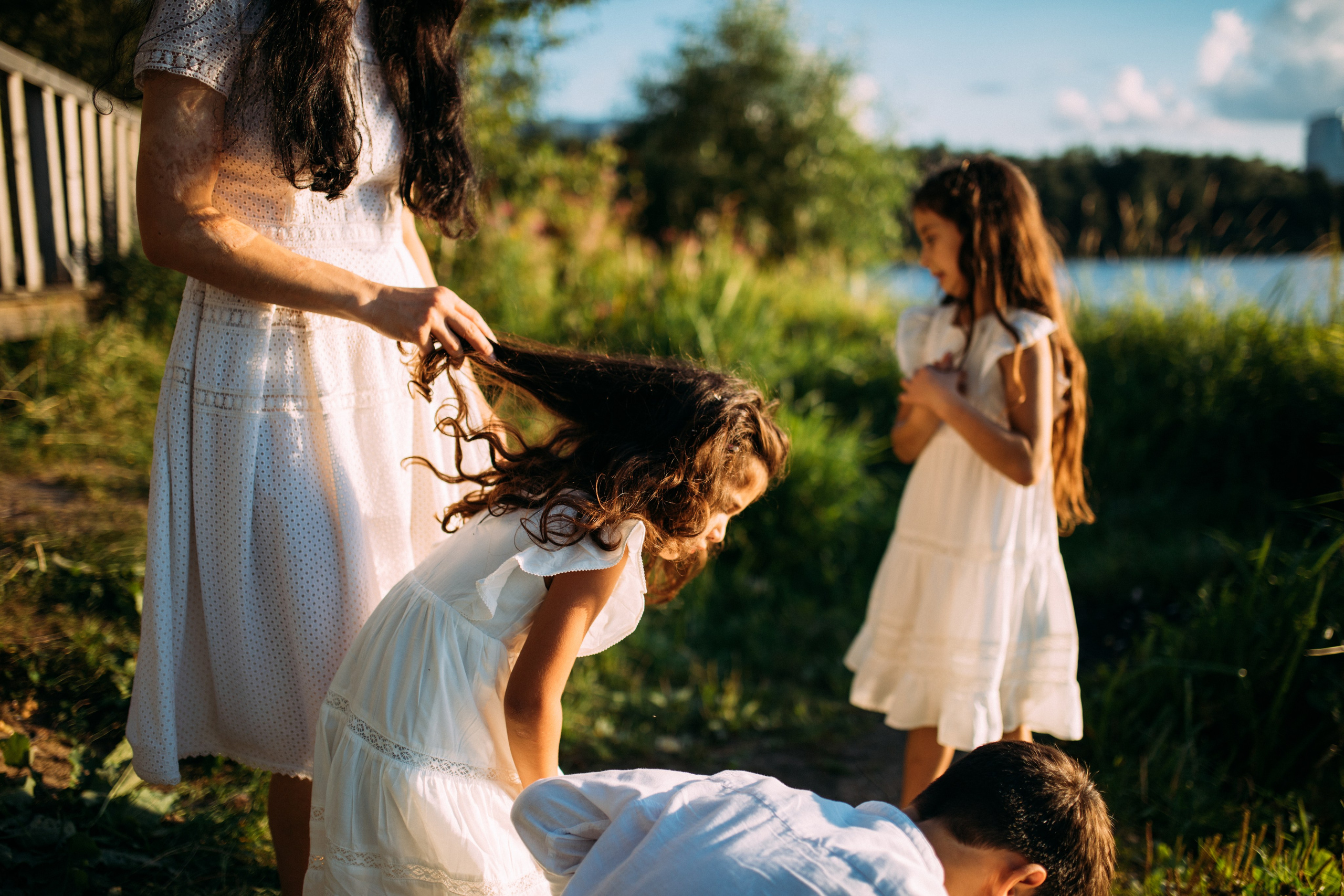 Фотосессия многодетной семьи. Фотограф Лебедева Наталья