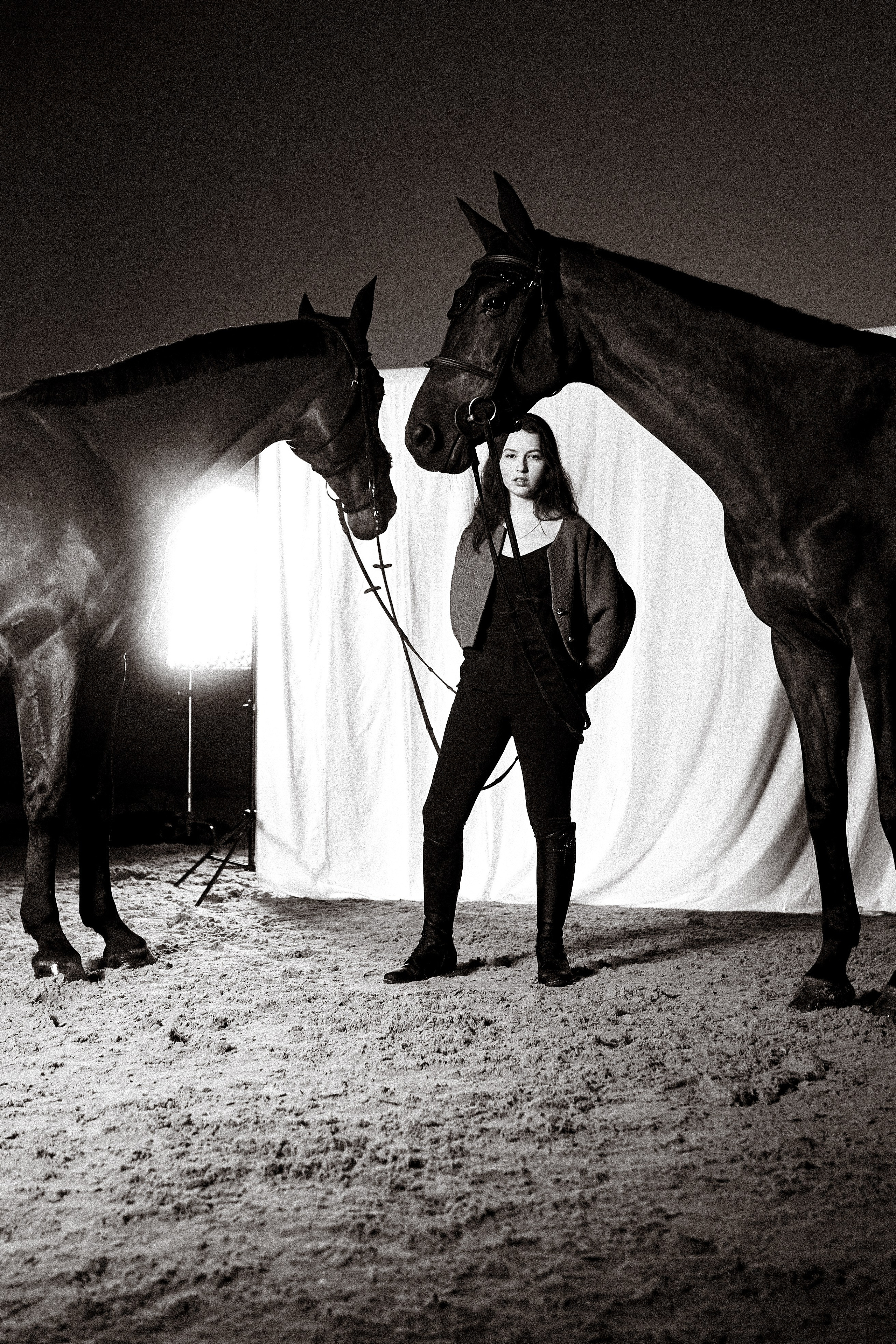 Алиса Олейник, Фардон и Кончелла. Эквицентр Северный. Фотосессии с лошадьми в Москве, Новосибирске