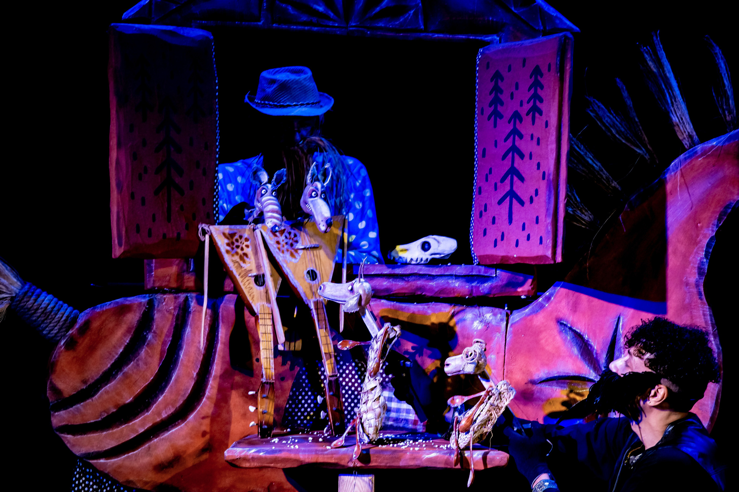 Лапотные сказки спектакль театра Саквояж. Фотограф в Сочи Юрий Шептаев