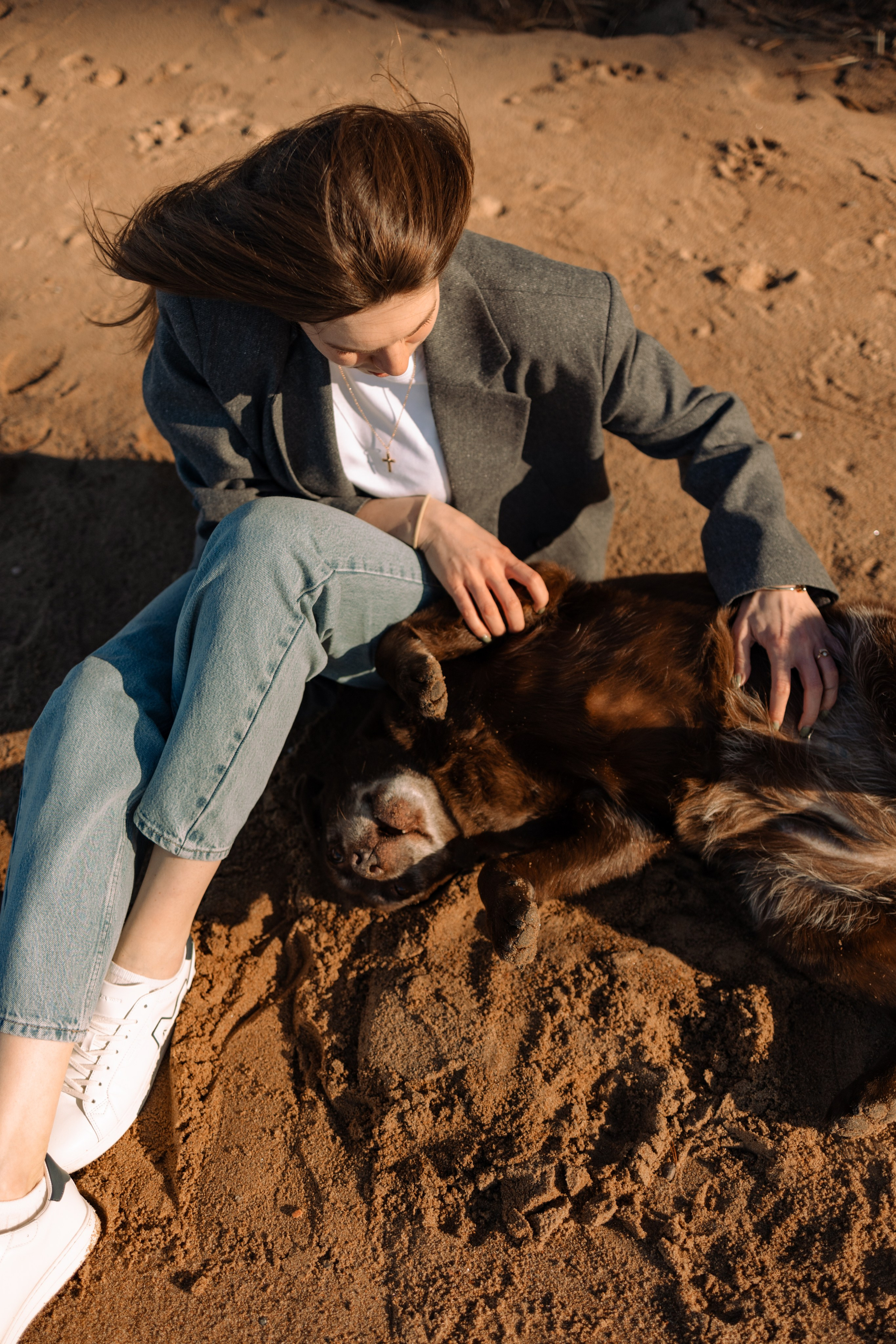 Оля и Питоня. Фотограф — Анималист | Санкт-Петербург