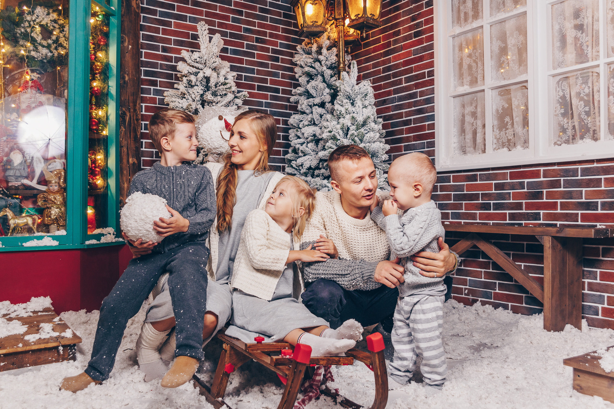 Ольга, Александр, Данил, Эвелина и Илюша. Свадебный и семейный фотограф в Новосибирске Ирина Дорошкова