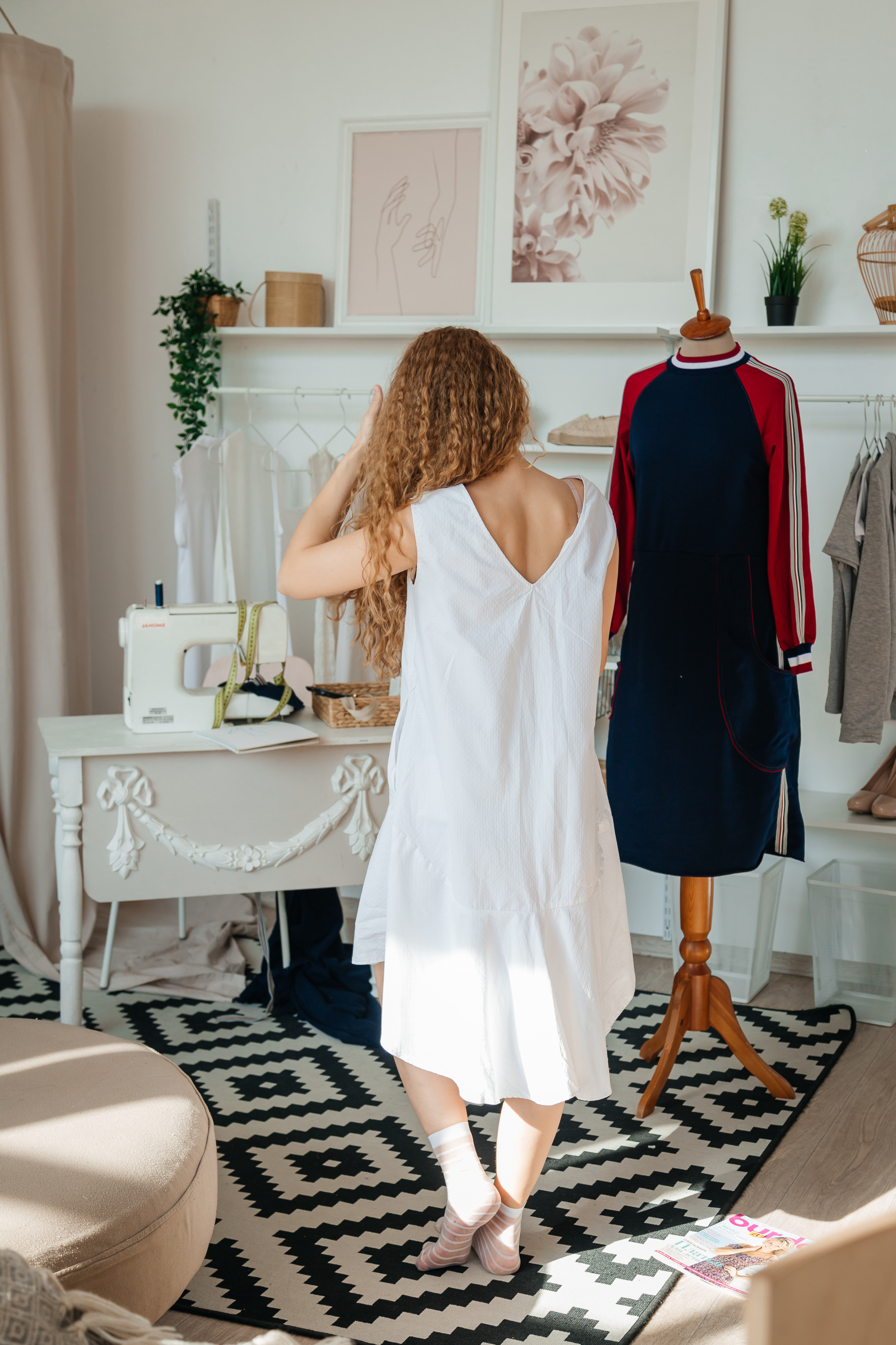 Контент-съемка для швеи. Свадебный и семейный фотограф в Новосибирске Ирина Дорошкова