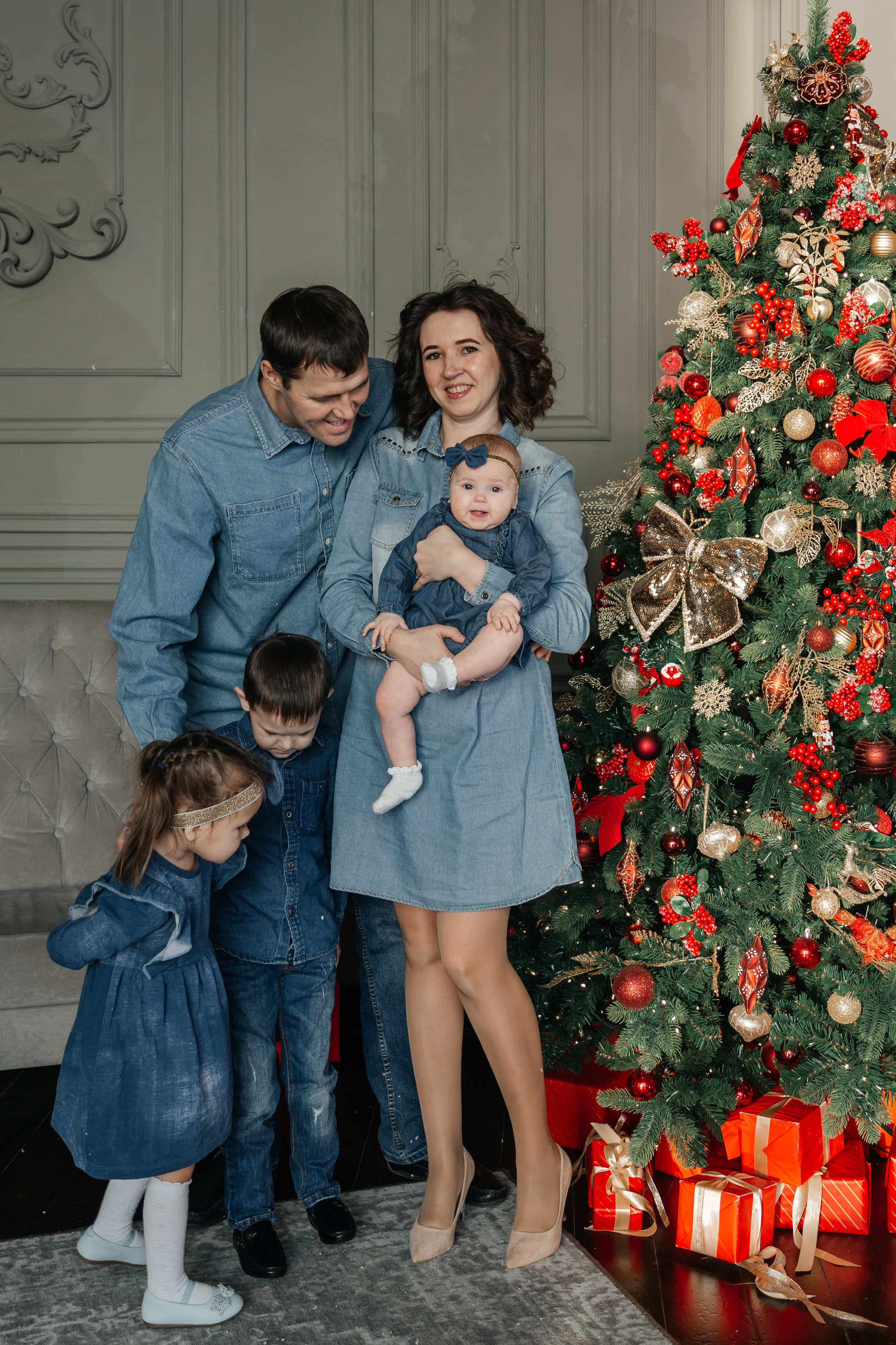 Алина, Александр, Артем, Амалия и Ангелина. Свадебный и семейный фотограф в Новосибирске Ирина Дорошкова