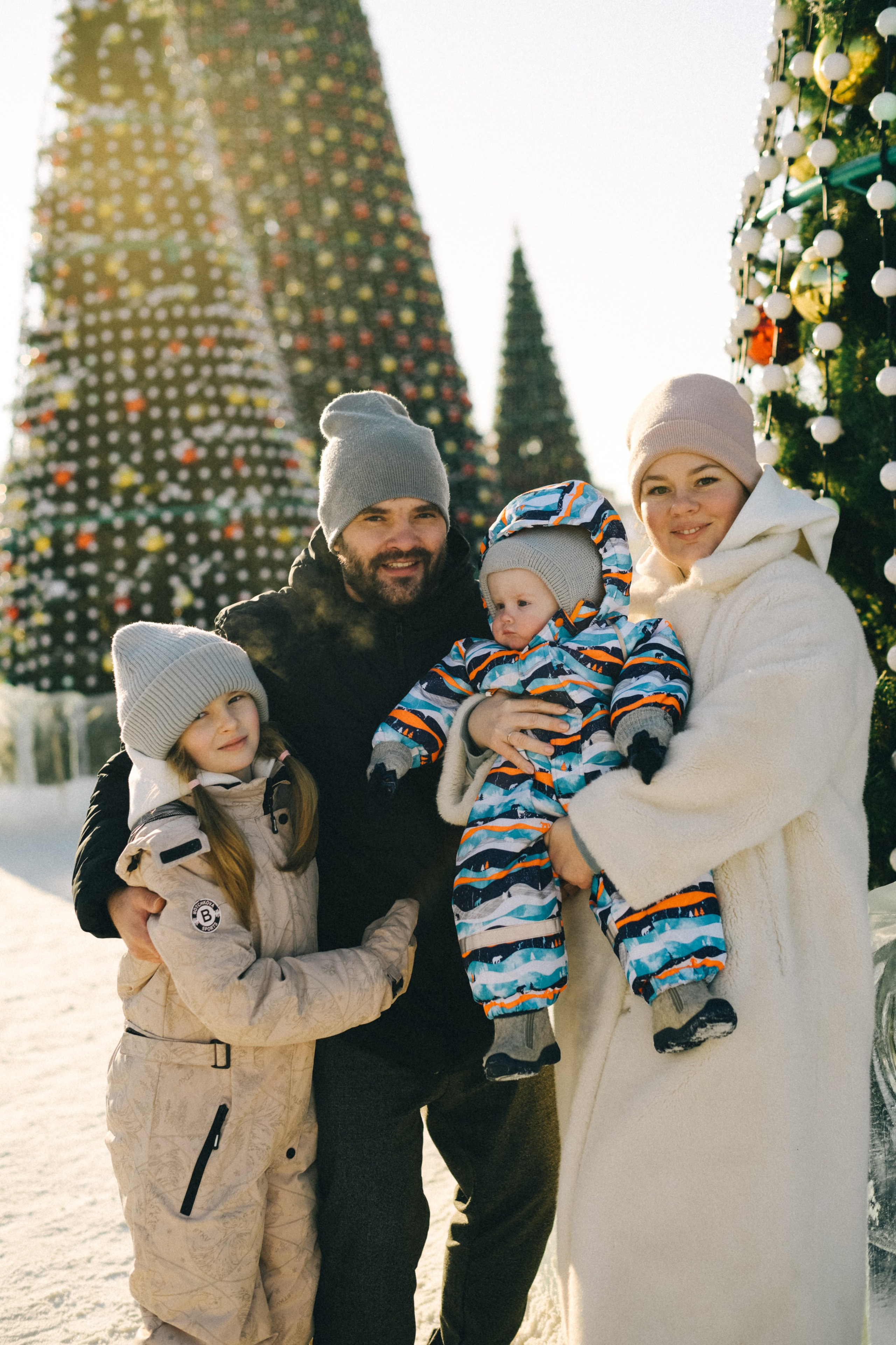 Семья Машеньки Новогодняя