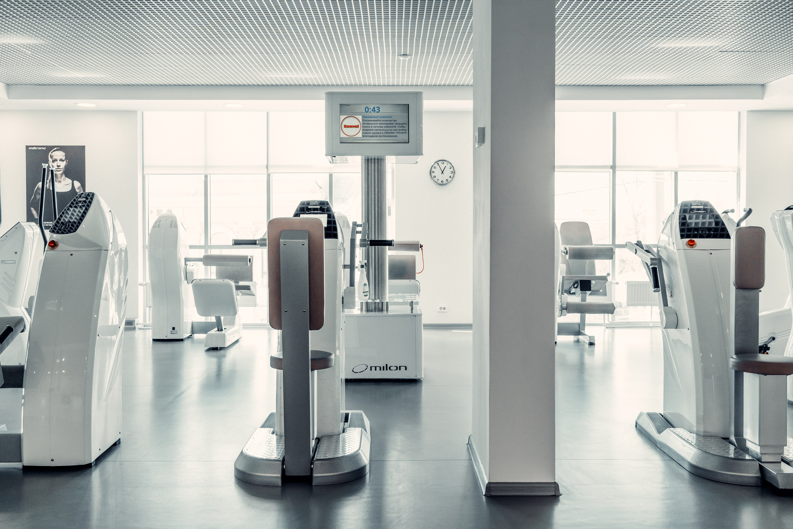 Interior photoshoot of fitness clubs in Kazan — Anton Avanzato