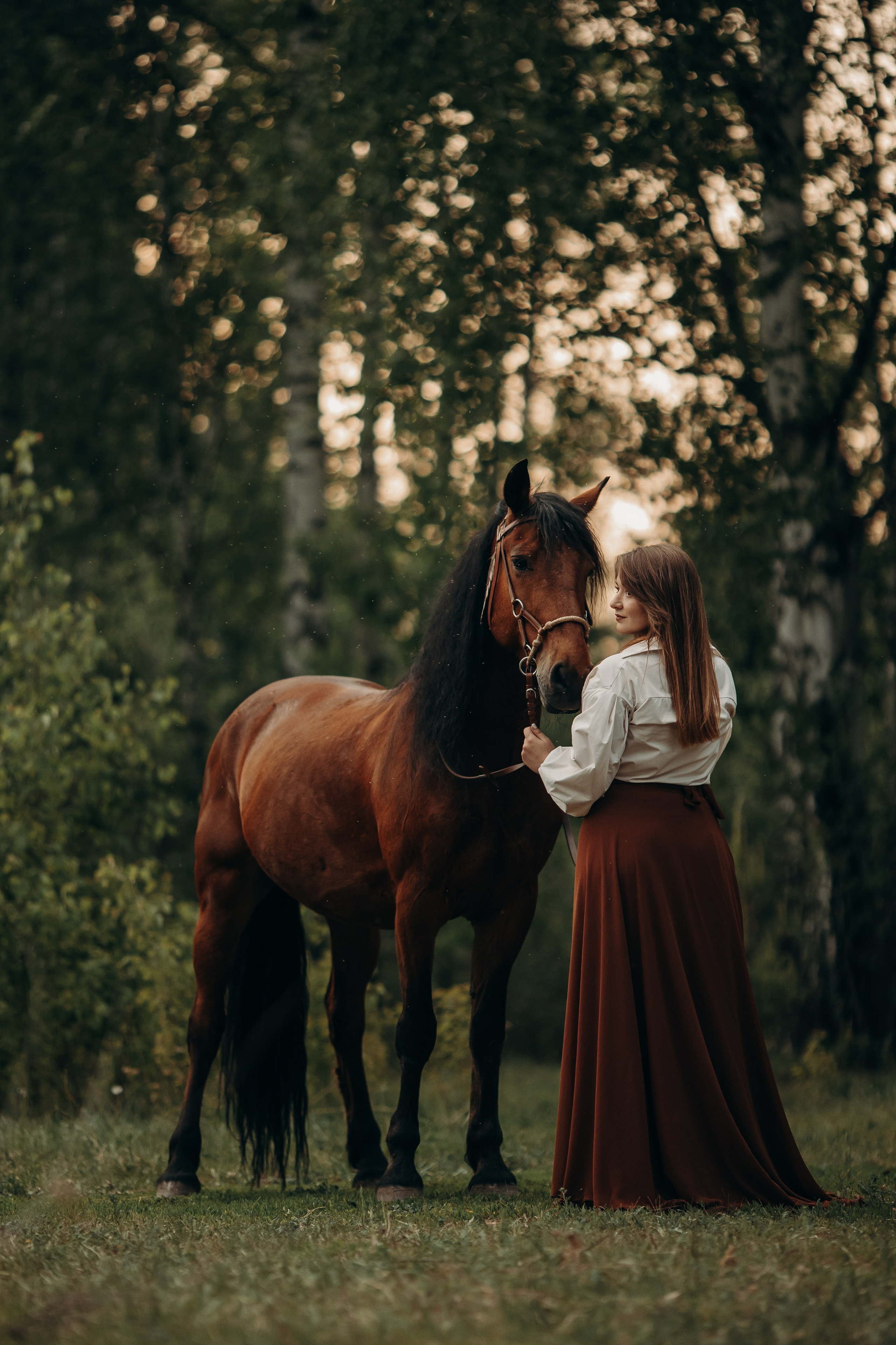 Ксения и Талисман. Анна Молчанова конный фотограф в Тюмени | фотосессии с лошадьми Тюмень