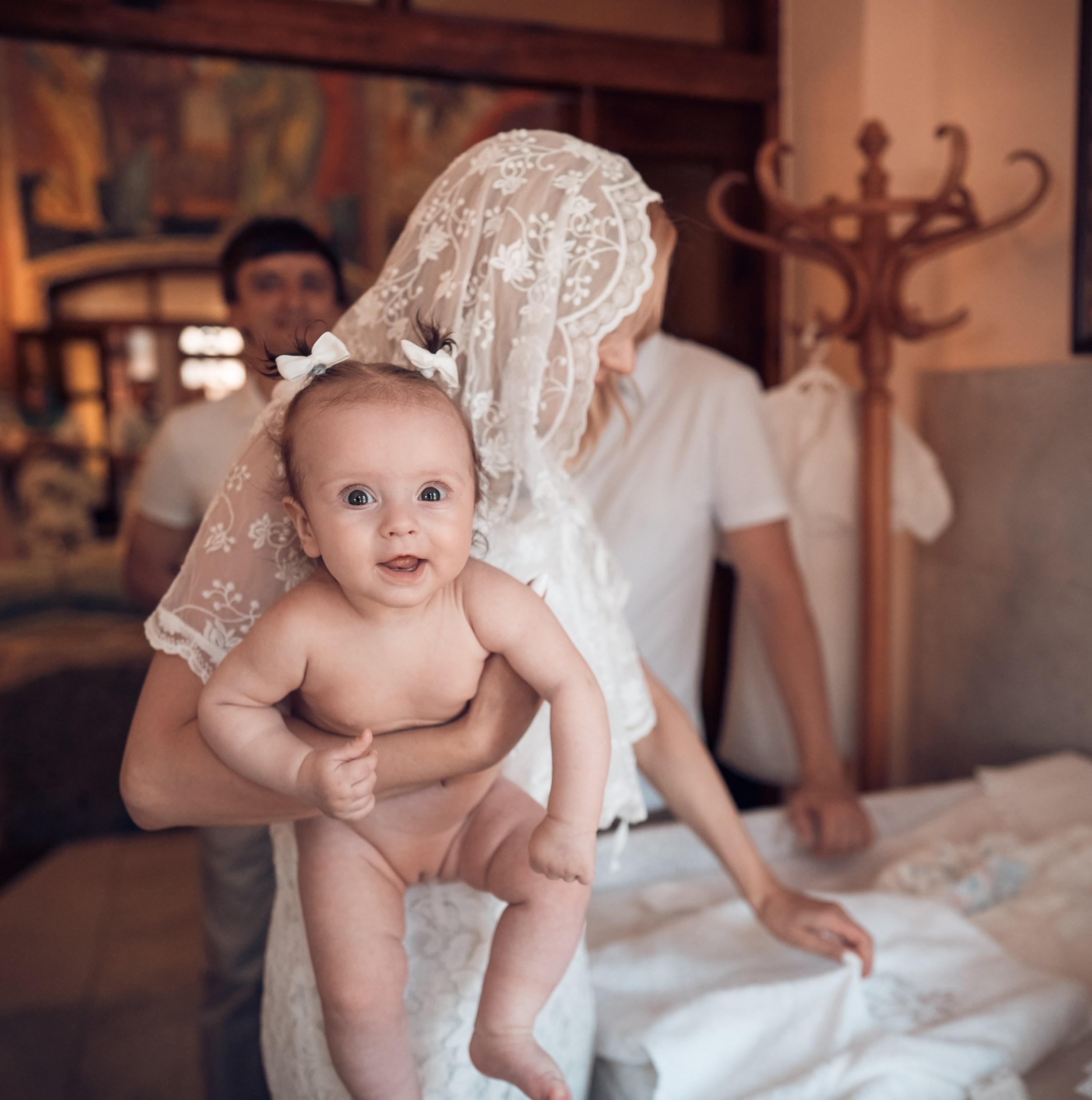 Крещение в Свято-Троицком монастыре Симферополь. Церковный фотограф Севастополь