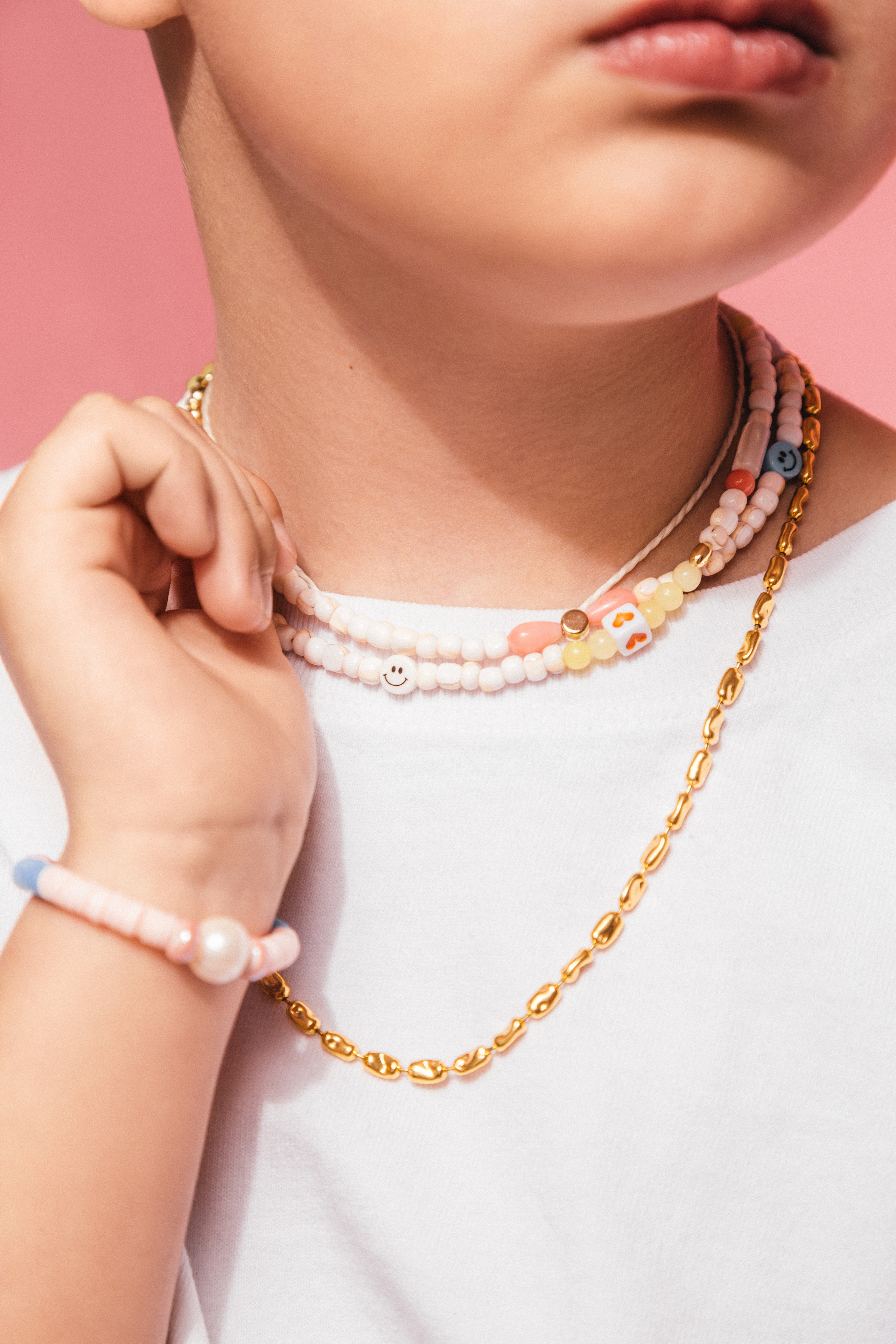 Красивая съёмка для бренда небанальных украшений. Света Полетаева Москва