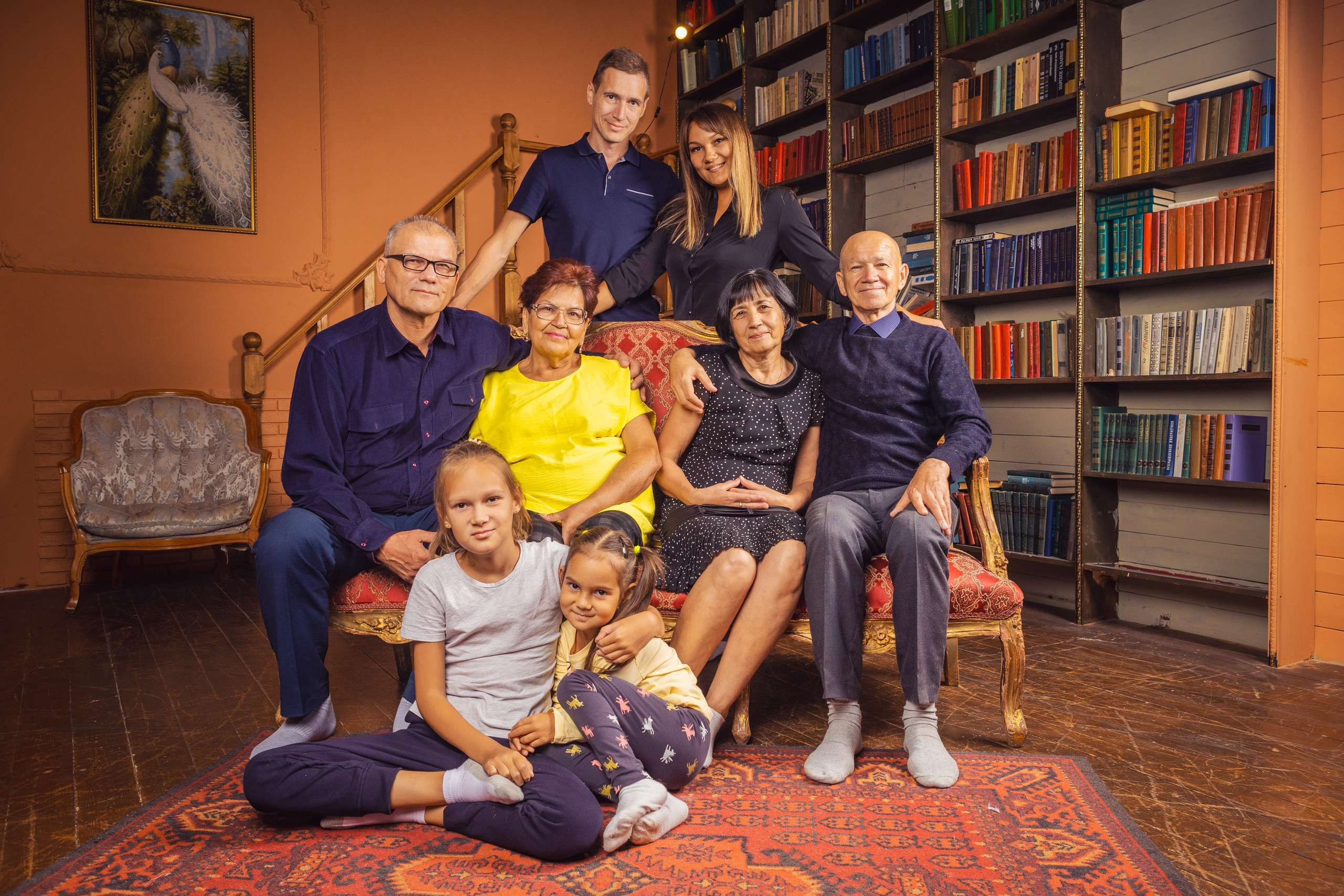 Фотосессия для большой семьи. Фотограф в Казани Кристина Цыганова