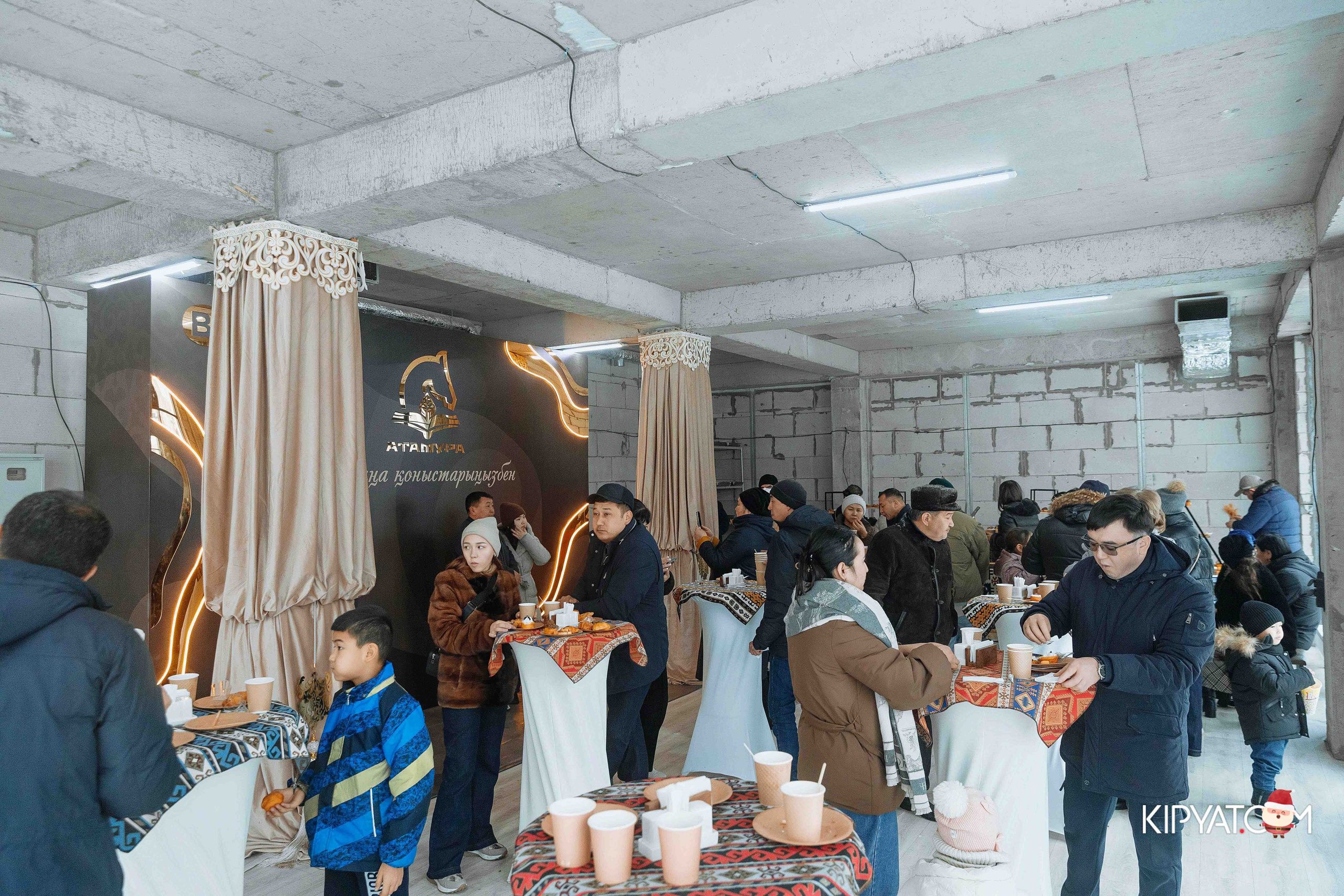 Открытие бигвилля Атамура