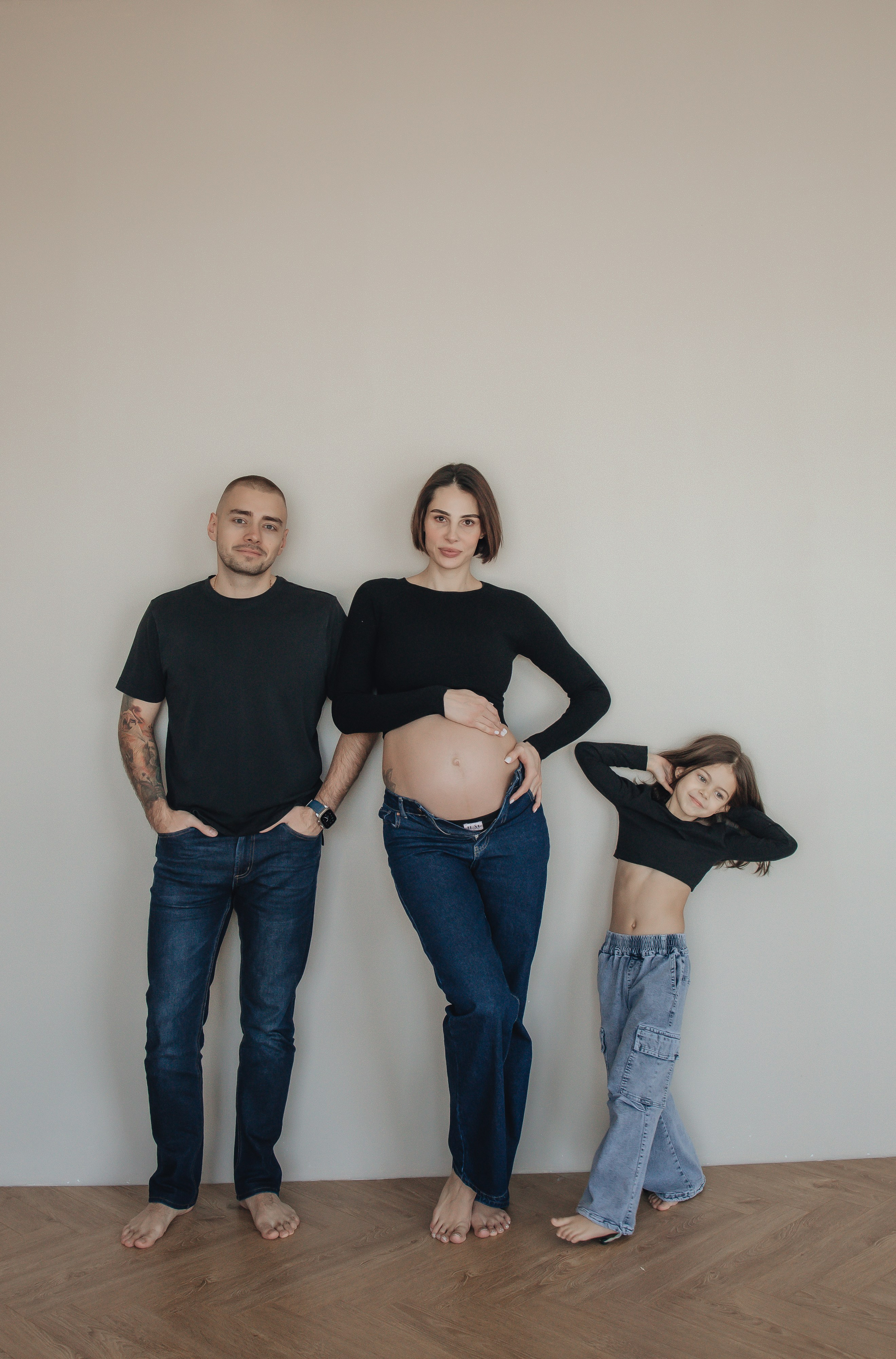 Галя и семья. Фотограф Новосибирск