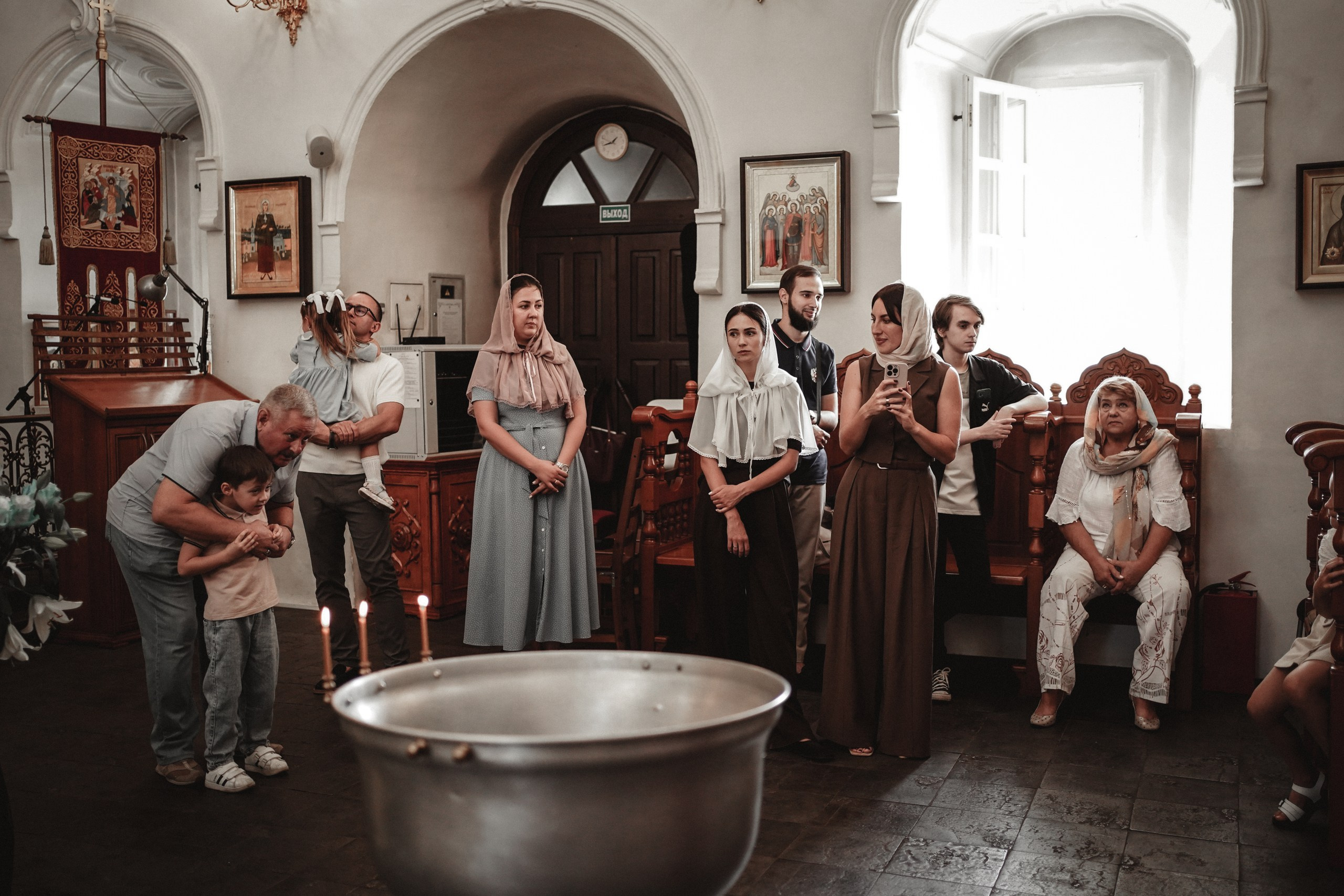 Крещение в Старочеркасске. Свадебный фотограф в Ростове-на-Дону. Таинство Крещения и Венчания, семейные фотосессии. Алёна Чёботова