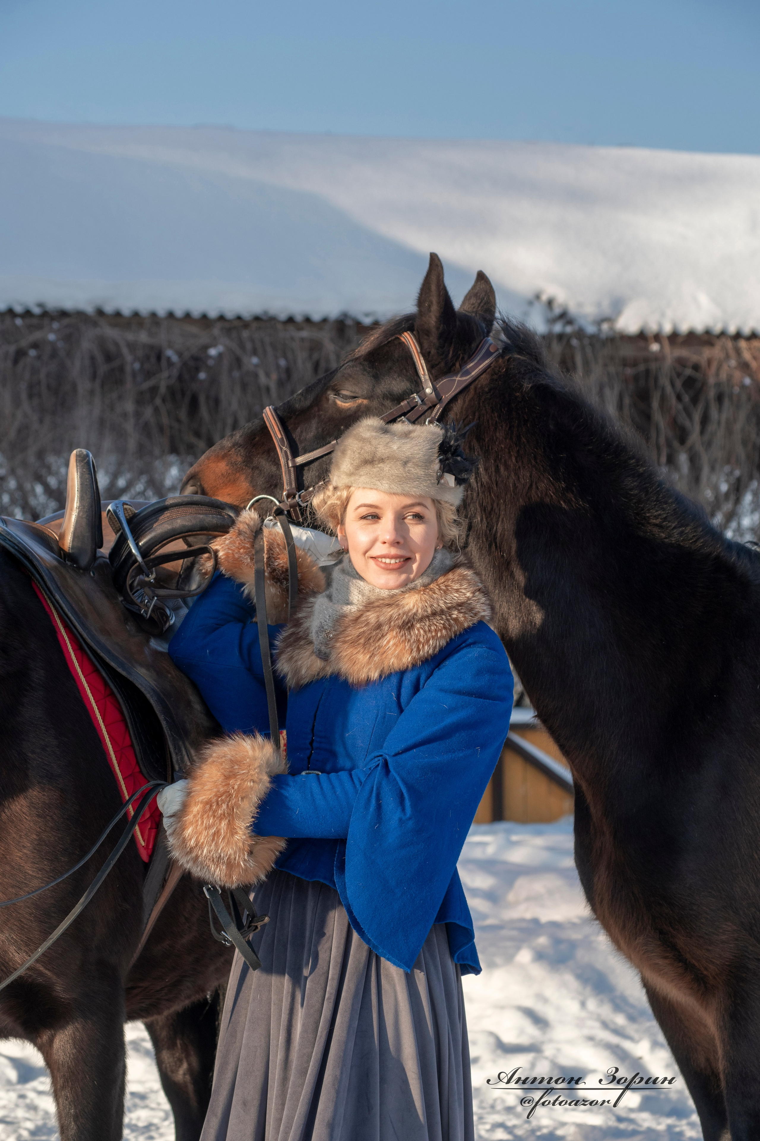 Конная охота. Семейный и детский фотограф Антон Зорин