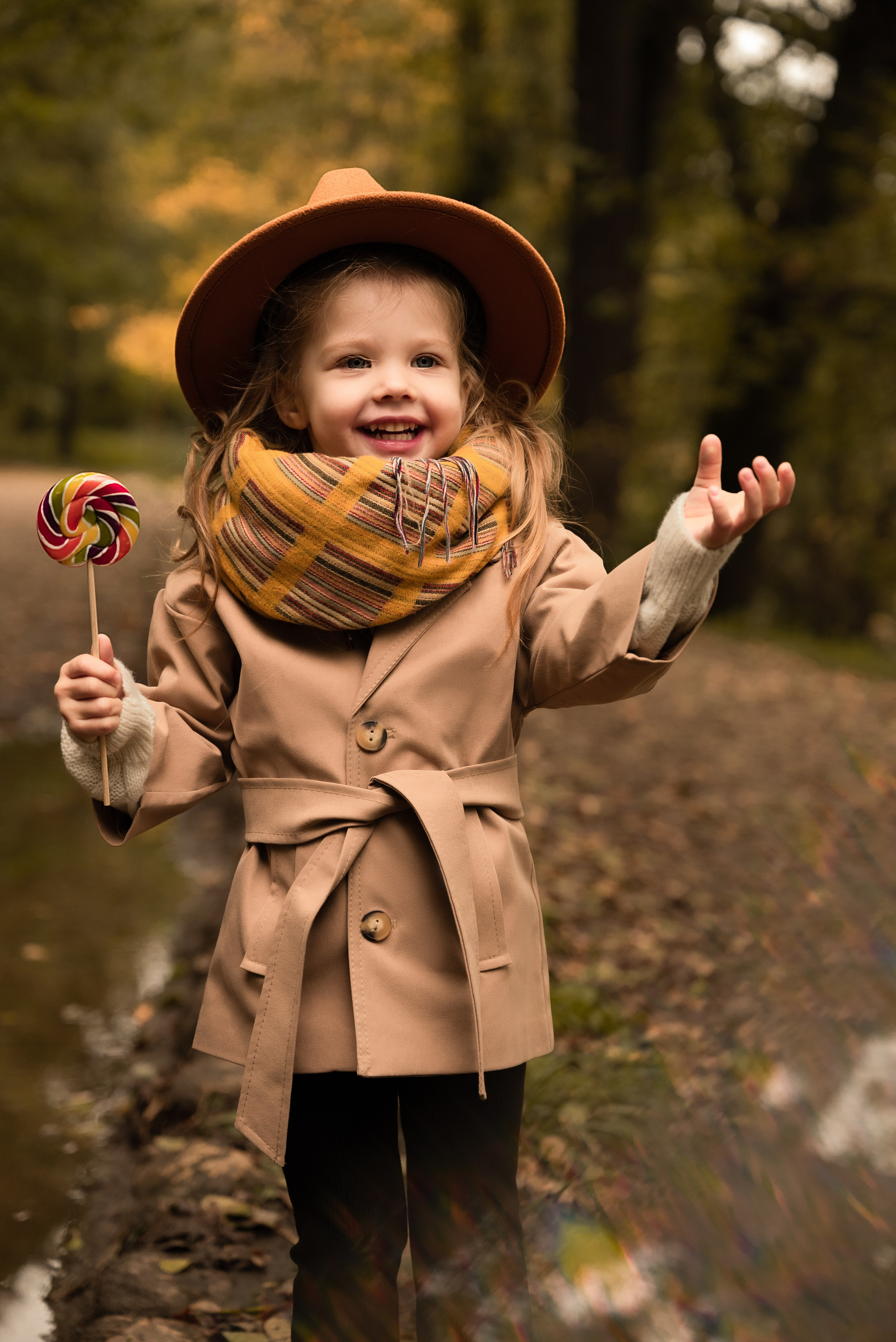 Осенняя прогулка в парке Кузьминки. Фотограф Ксения Огородова портфолио