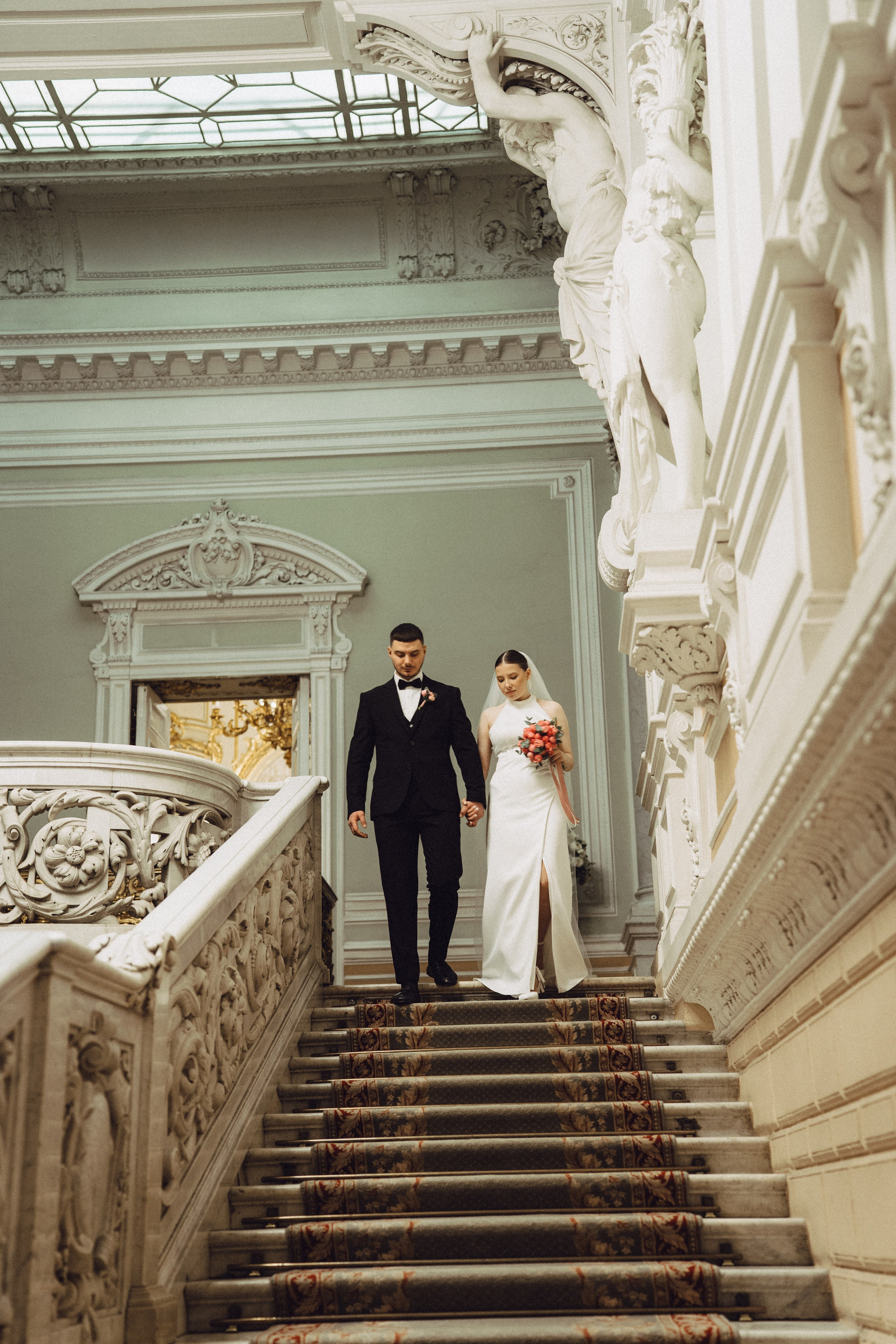 СВАДЕБНАЯ СЬЕМКА В ПЕВОМ ДВОРЦЕ БРАКОСОЧЕТАНИЯ. Профессиональный фотограф, Санкт-Петербург — Виктория Богомолова
